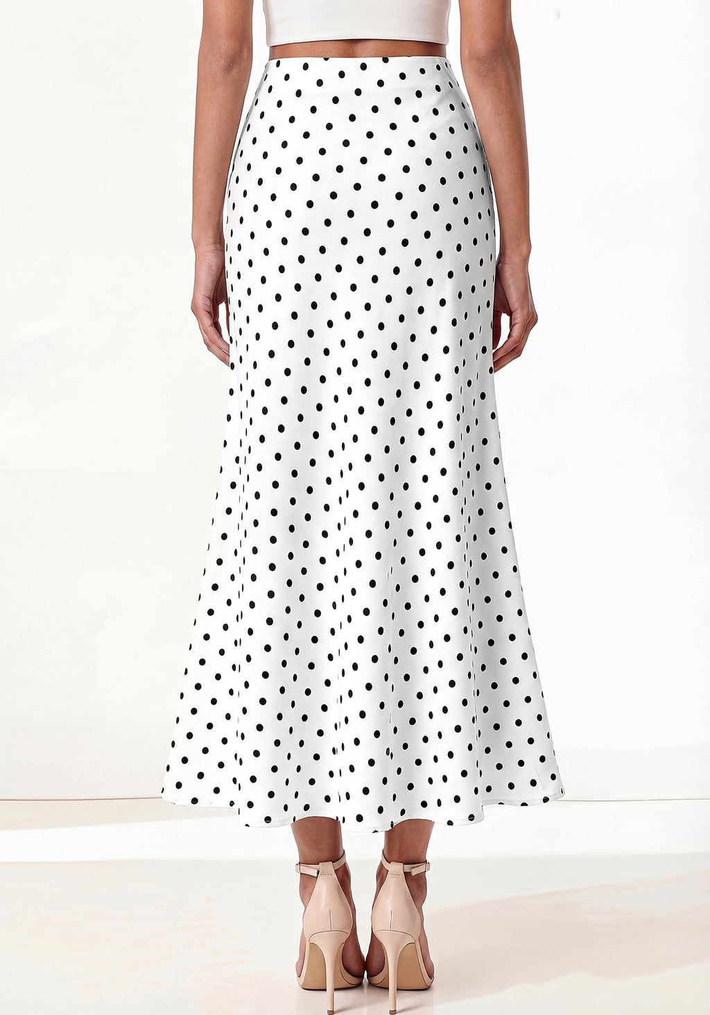 BTFBM Maxi Skirts for Women Summer Spring Boho Lightweight A Line High Waisted Wedding Guest Party Silk Midi Skirt