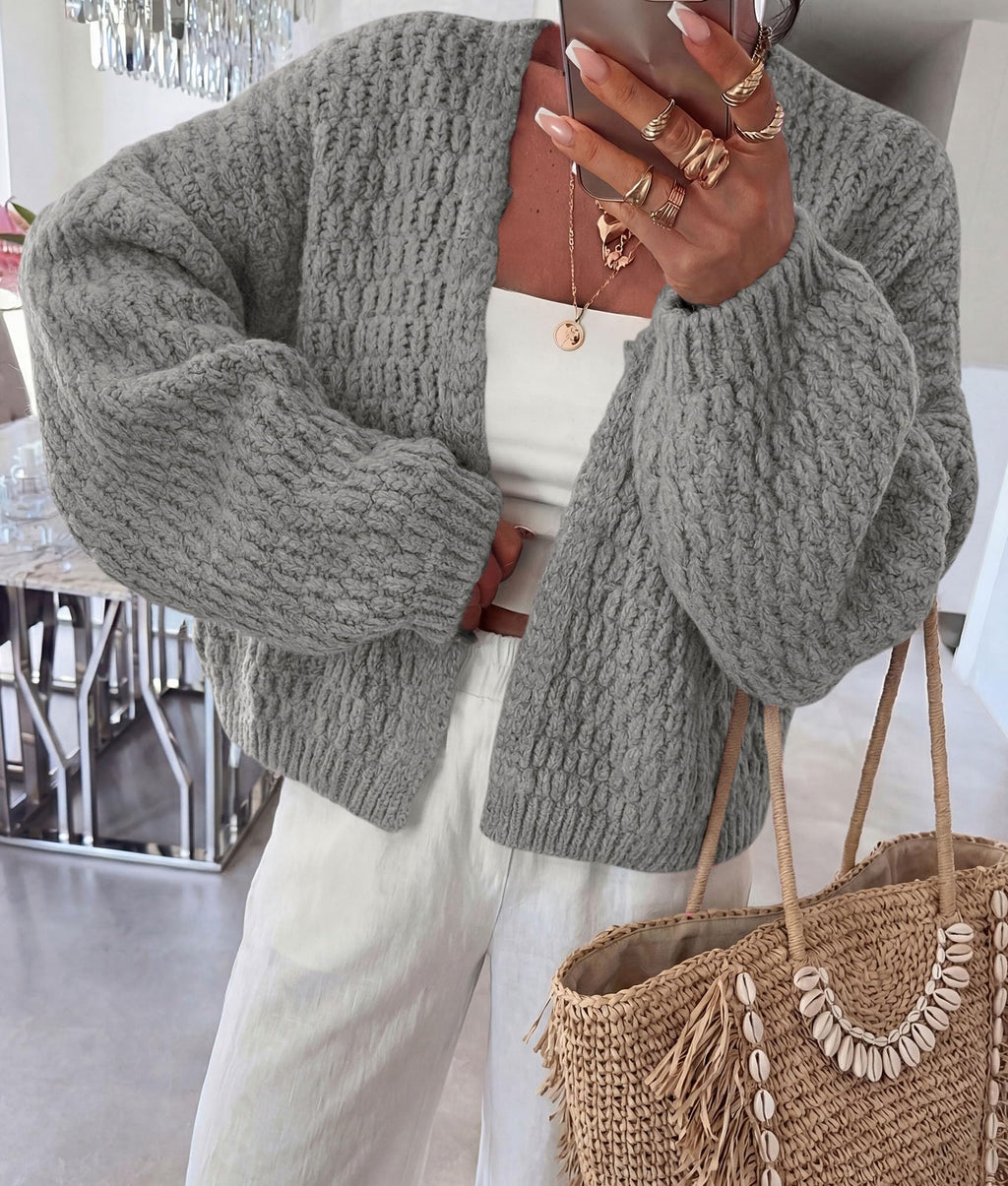 PRETTYGARDEN Women's Fall Cardigan Open Front Chunky Sweaters