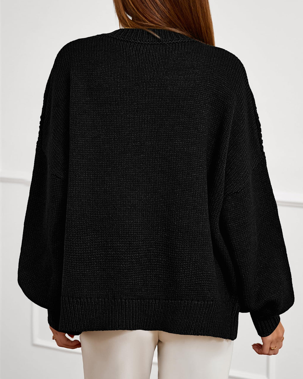 FreshPretty Chunky Cardigan Sweaters for Women Fall Fashion Button Long Sleeve Loose Cable Knit Winter Coats Outerwear