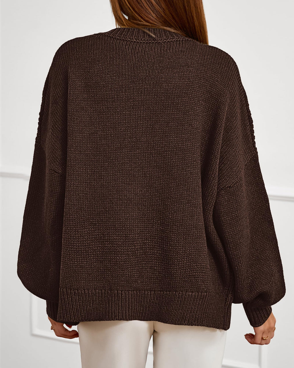 FreshPretty Chunky Cardigan Sweaters for Women Fall Fashion Button Long Sleeve Loose Cable Knit Winter Coats Outerwear