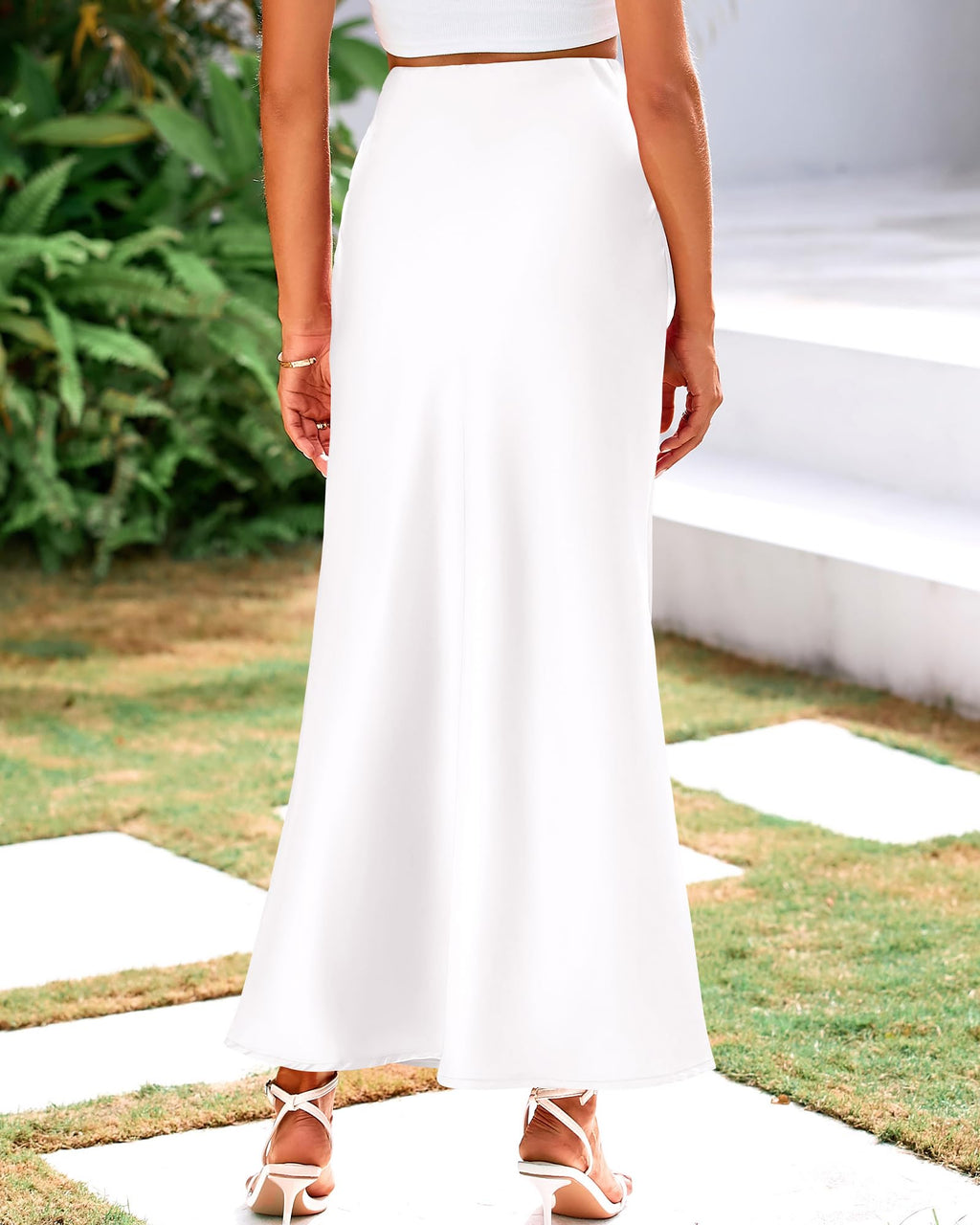 BTFBM Womens Spring Skirts Business Casual Clothes High Waisted Cocktail Party Wedding Guest Mermaid Maxi Skirt