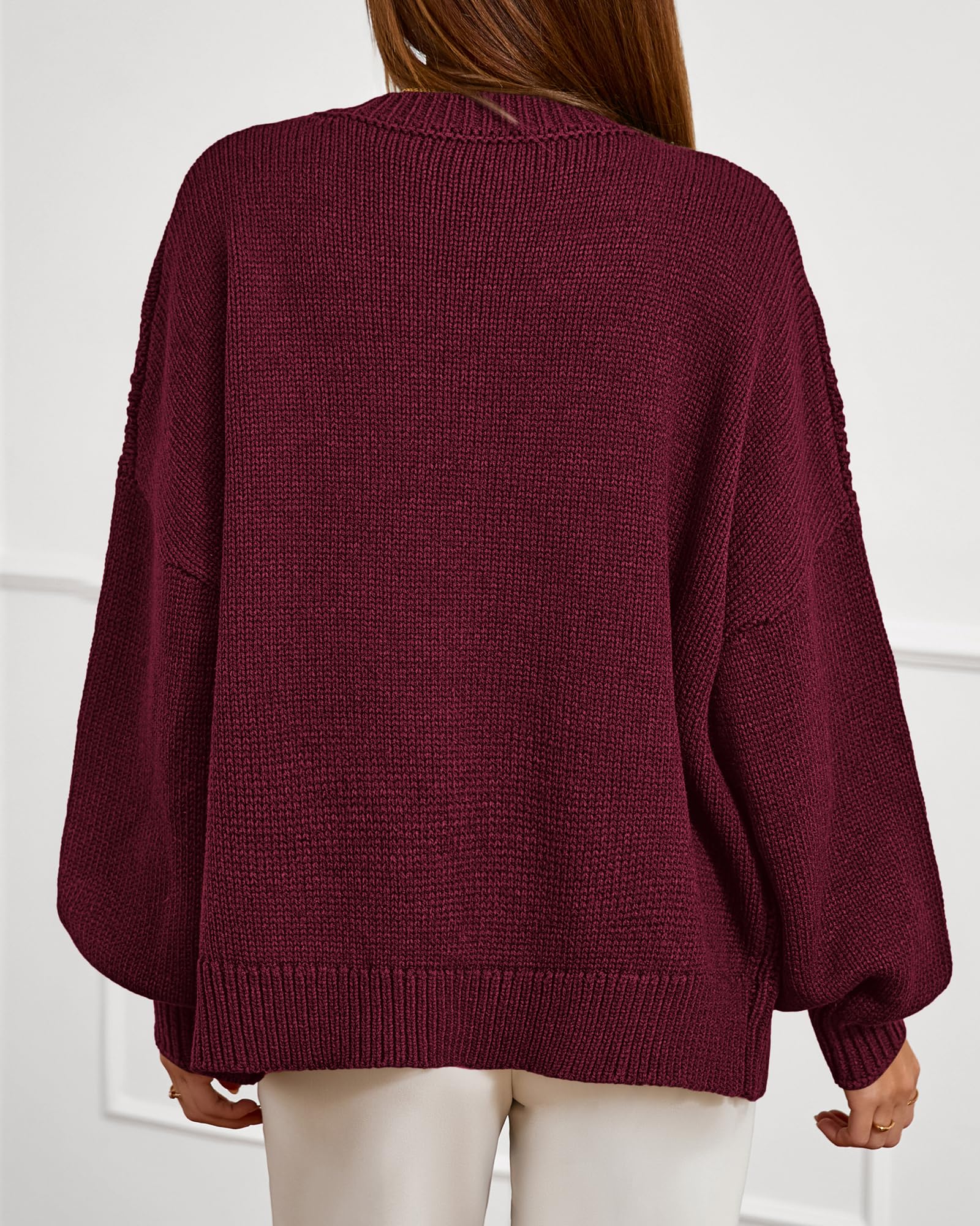 FreshPretty Chunky Cardigan Sweaters for Women Fall Fashion Button Long Sleeve Loose Cable Knit Winter Coats Outerwear