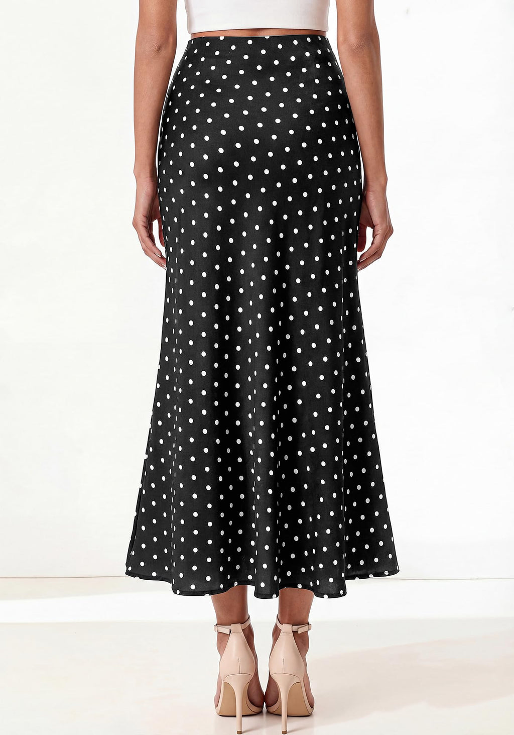 BTFBM Maxi Skirts for Women Summer Spring Boho Lightweight A Line High Waisted Wedding Guest Party Silk Midi Skirt