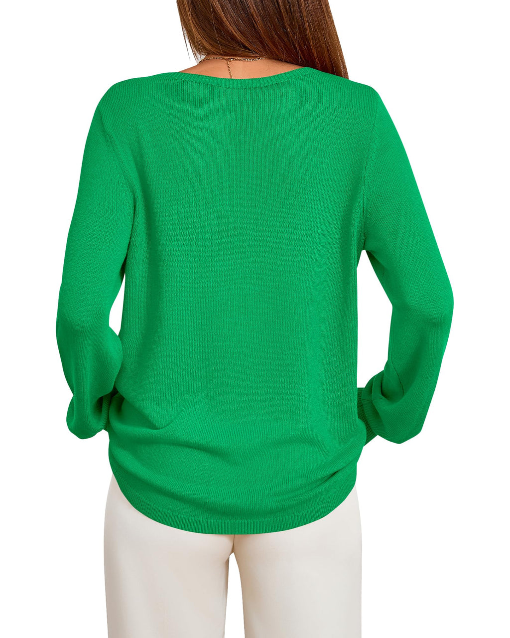 BTFBM Womens Long Sleeve Crew Neck Sweaters Spring Casual Classic Soft Loose Fit Basic Pullover Jumper Knit Top