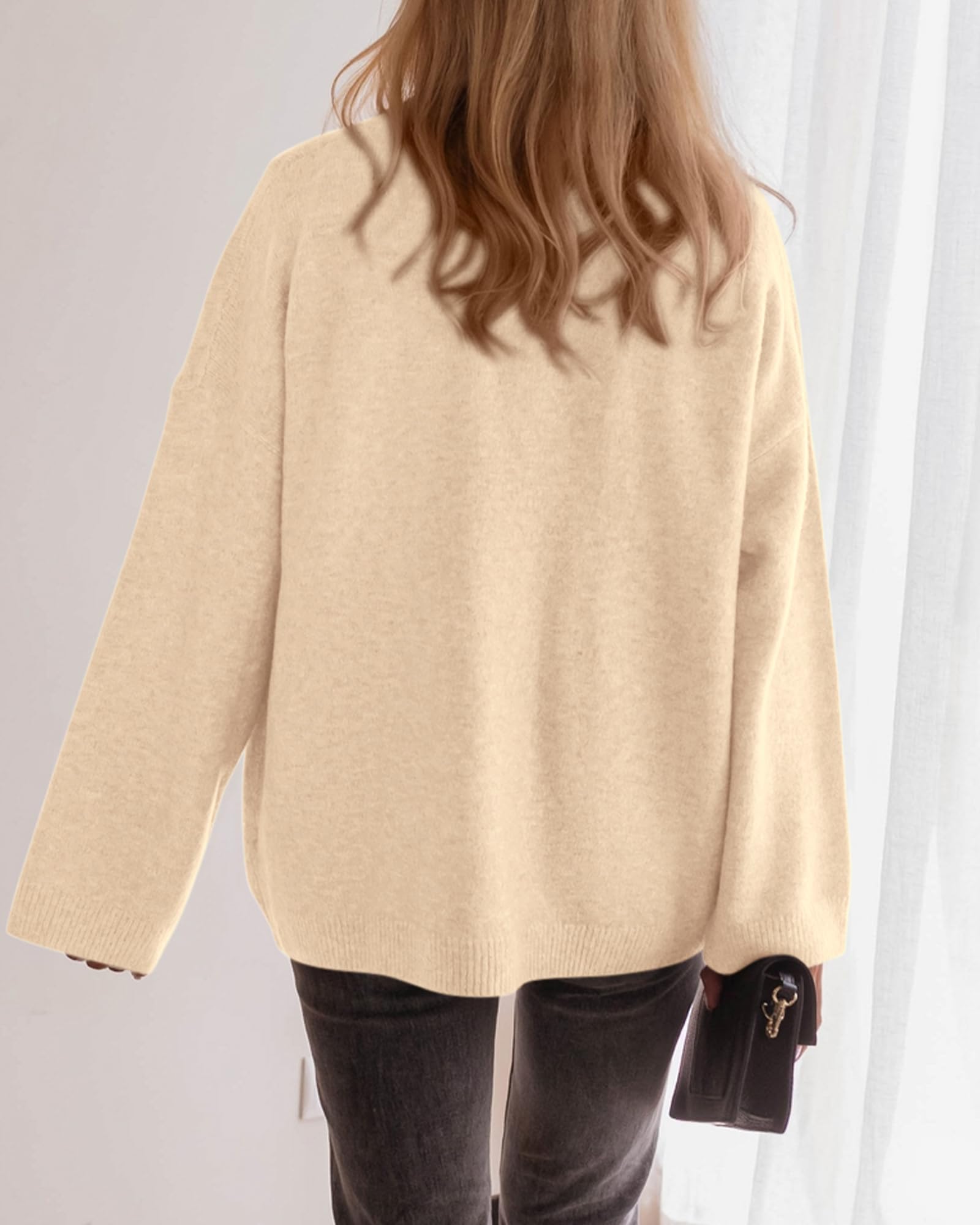 BTFBM Oversized Cardigan Sweaters for Women Trendy Fall Fashion Button Down Long Sleeve Chunky Knit Cardigans