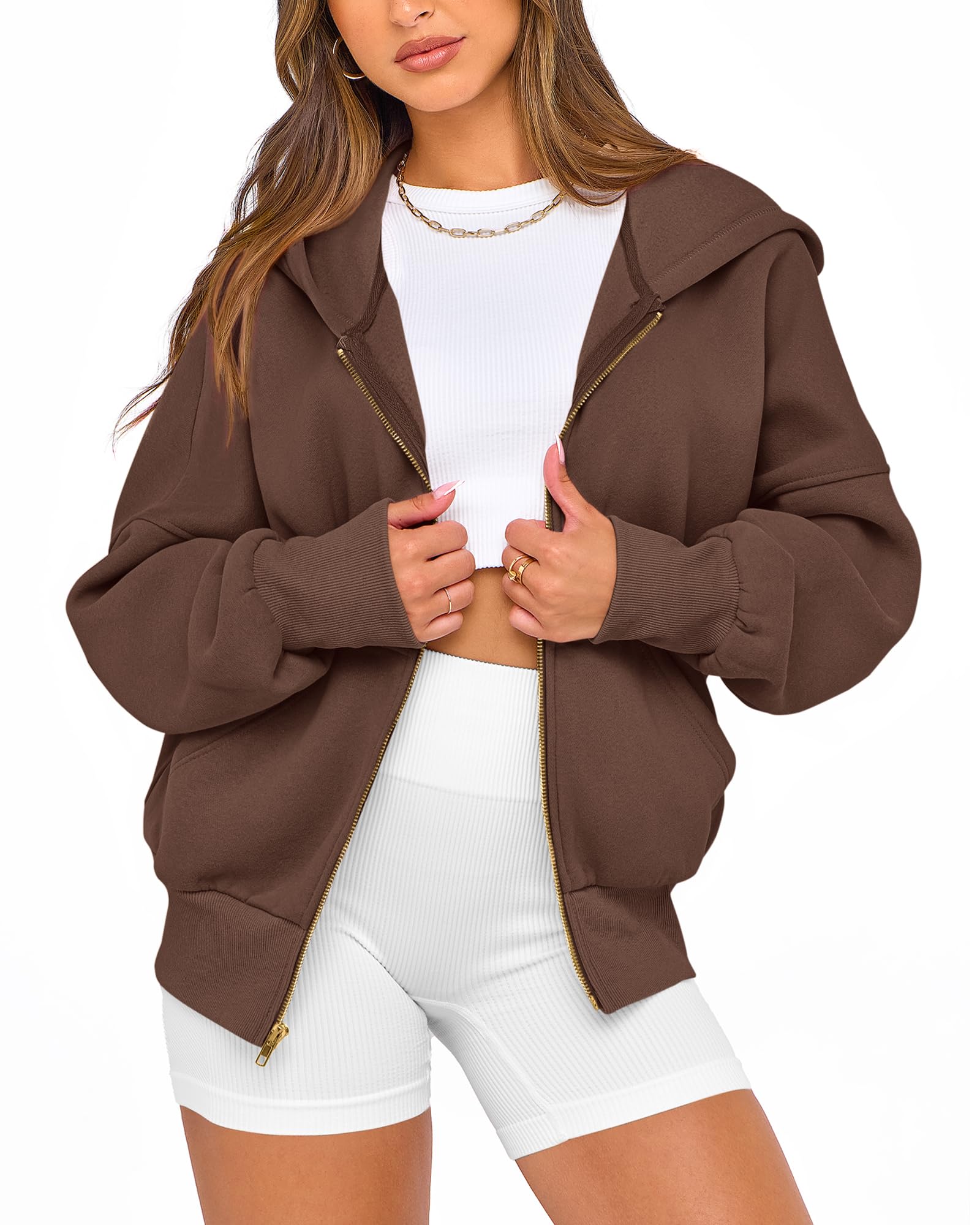 BTFBM Hoodies For Women Sweatshirt Fall Fashion Clothing Long Sleeve Fleece Jacket Winter Outfits Y2k Zip Up Hoodie