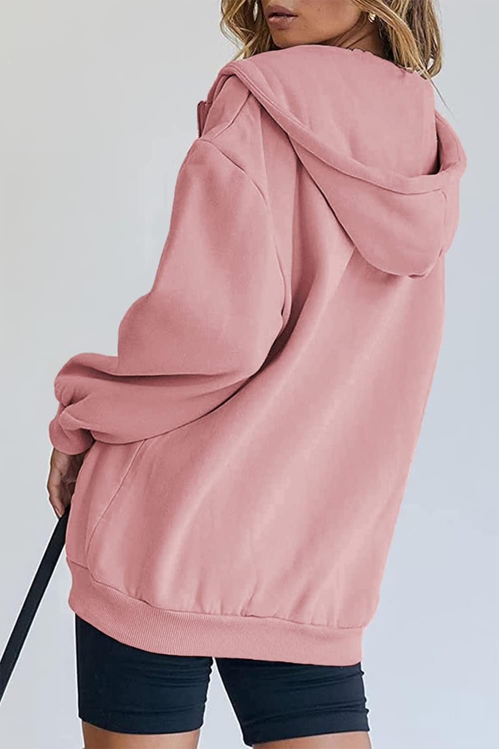 PRETTYGARDEN Women's Zip Up Y2K Hoodies Casual Long Sleeve Sweatshirts Fall Spring Track Jackets with Pockets