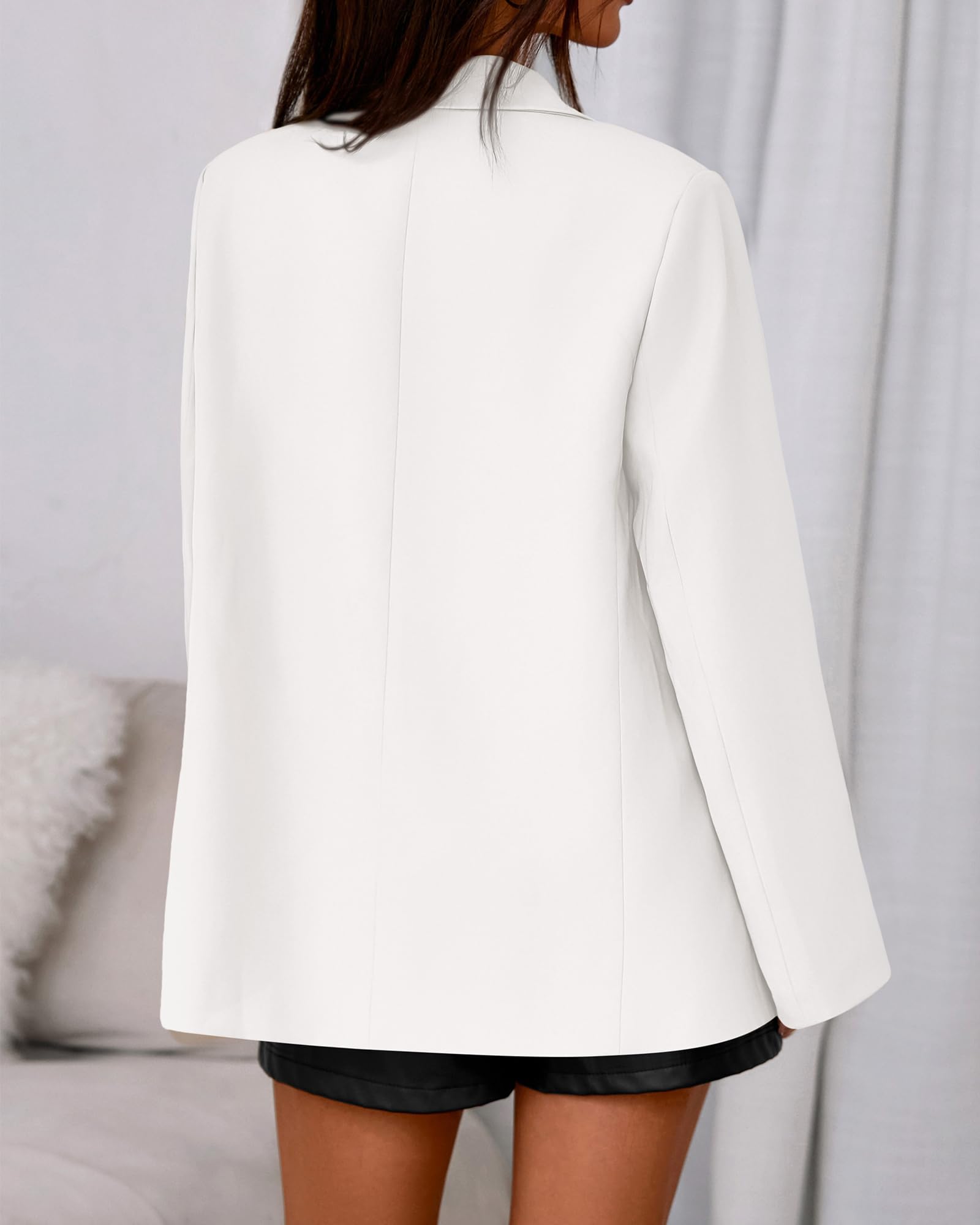BTFBM Blazers for Women Spring Business Casual Clothes Open Front Oversized Winter Coats Work Office Suit Jackets