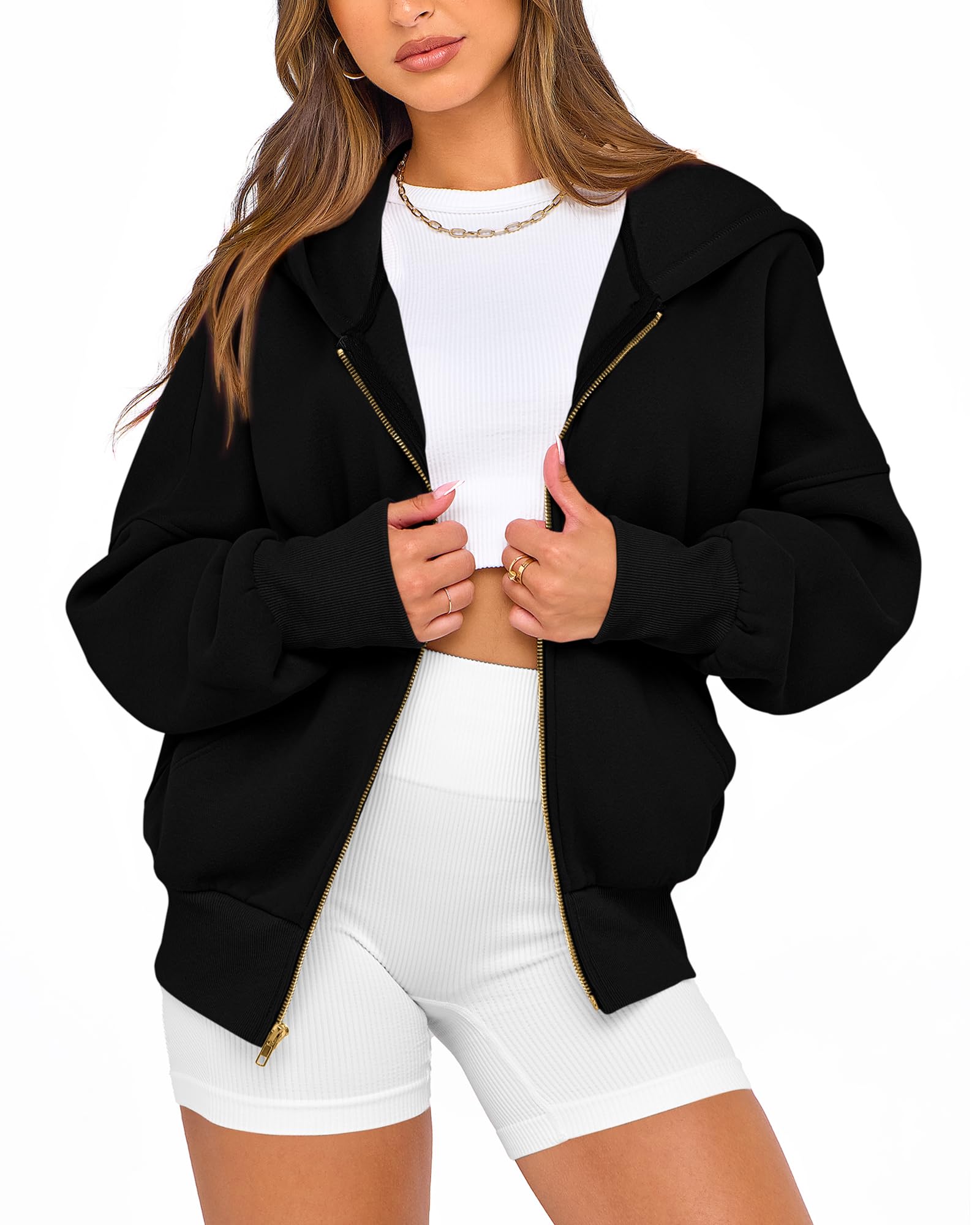 BTFBM Hoodies For Women Sweatshirt Fall Fashion Clothing Long Sleeve Fleece Jacket Winter Outfits Y2k Zip Up Hoodie