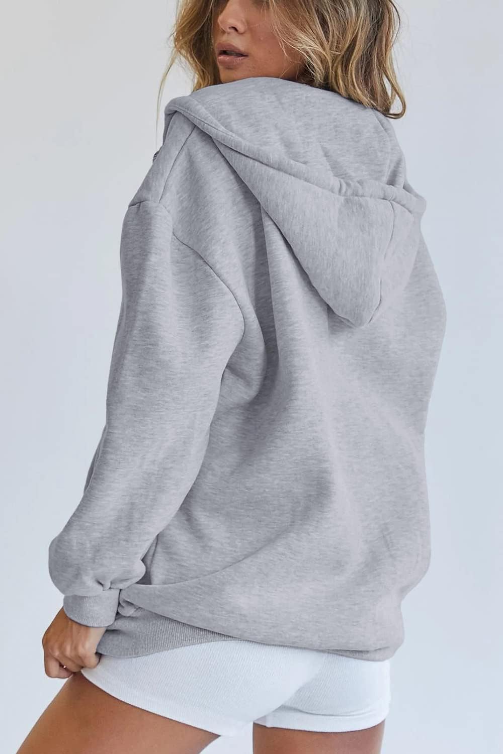 PRETTYGARDEN Women's Zip Up Y2K Hoodies Casual Long Sleeve Sweatshirts Fall Spring Track Jackets with Pockets