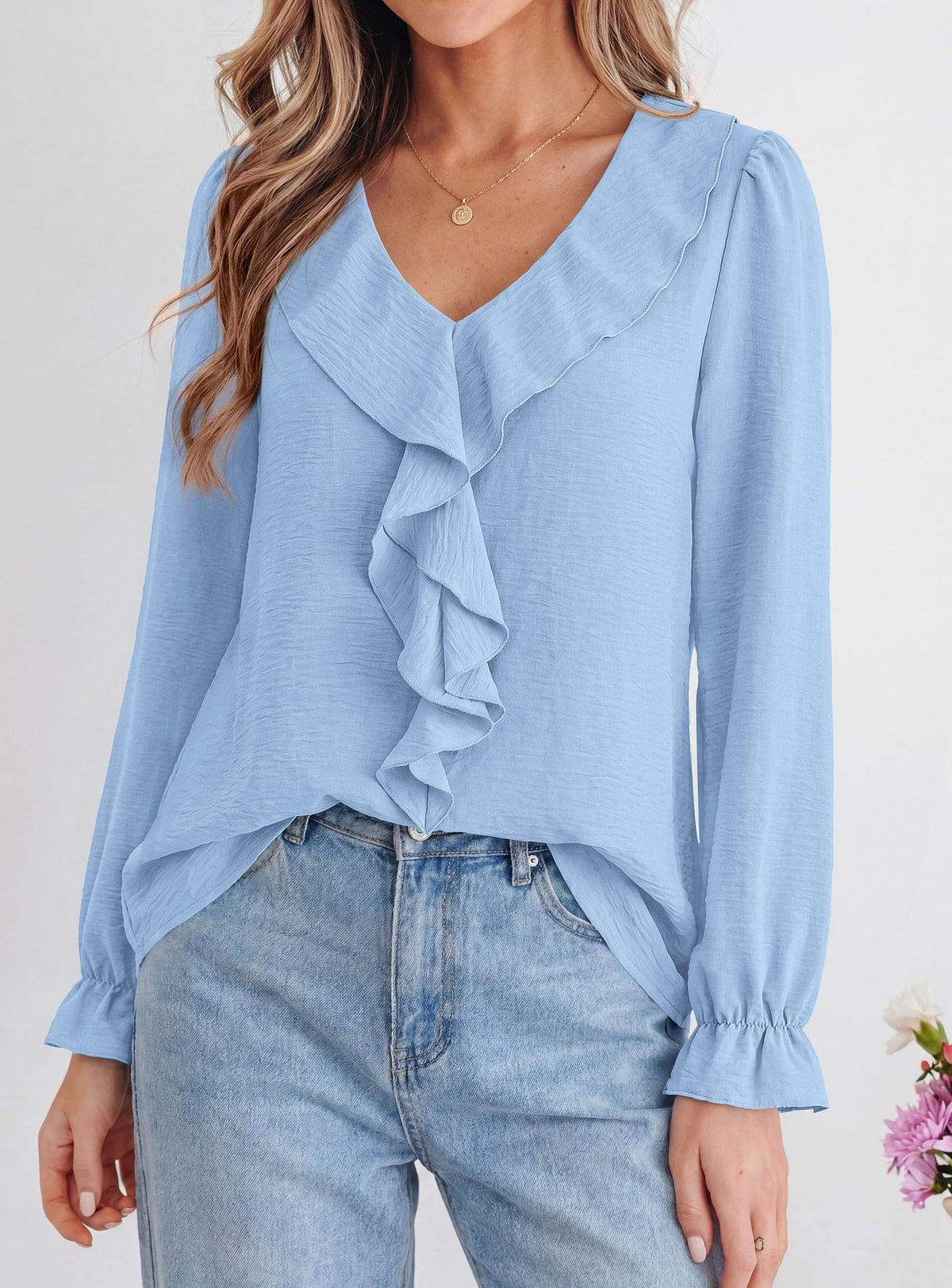 PRETTYGARDEN Women Early Fall Fashion Dressy Casual Blouses