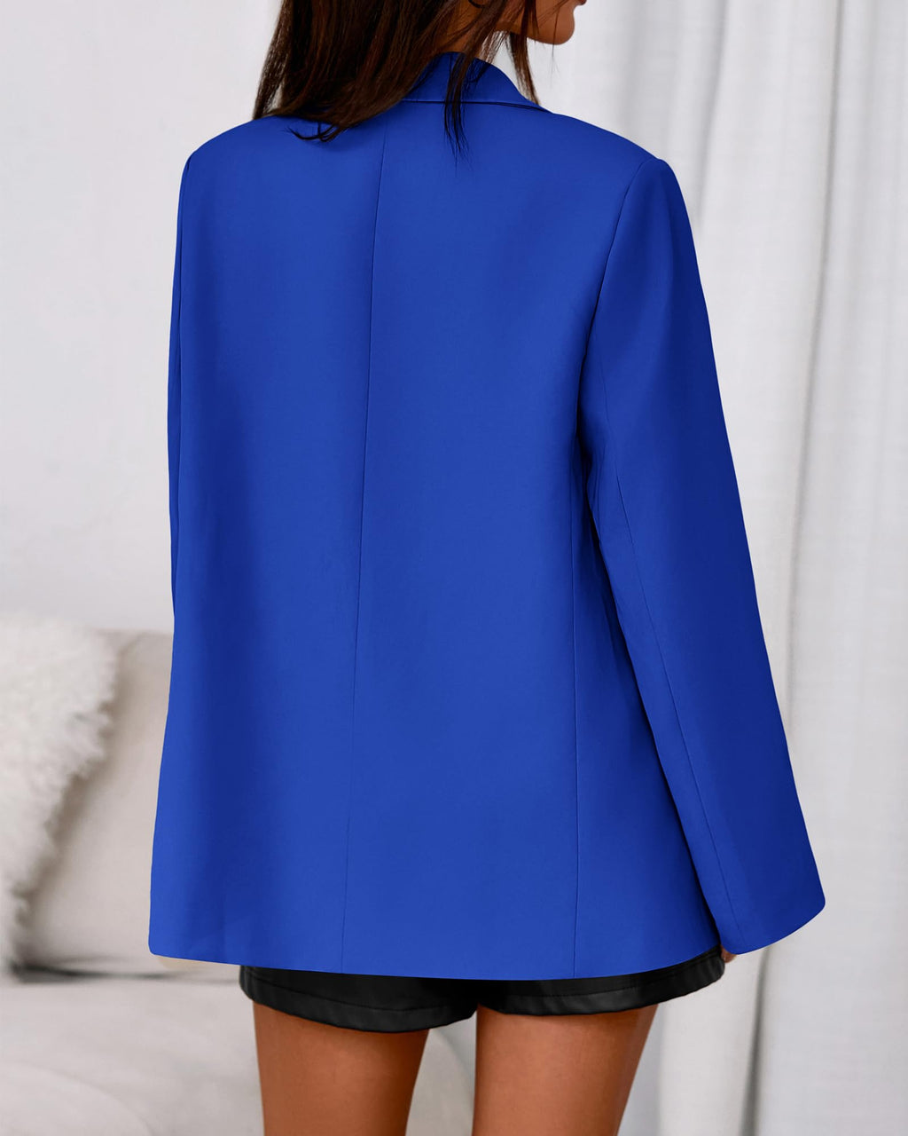 BTFBM Blazers for Women Spring Business Casual Clothes Open Front Oversized Winter Coats Work Office Suit Jackets