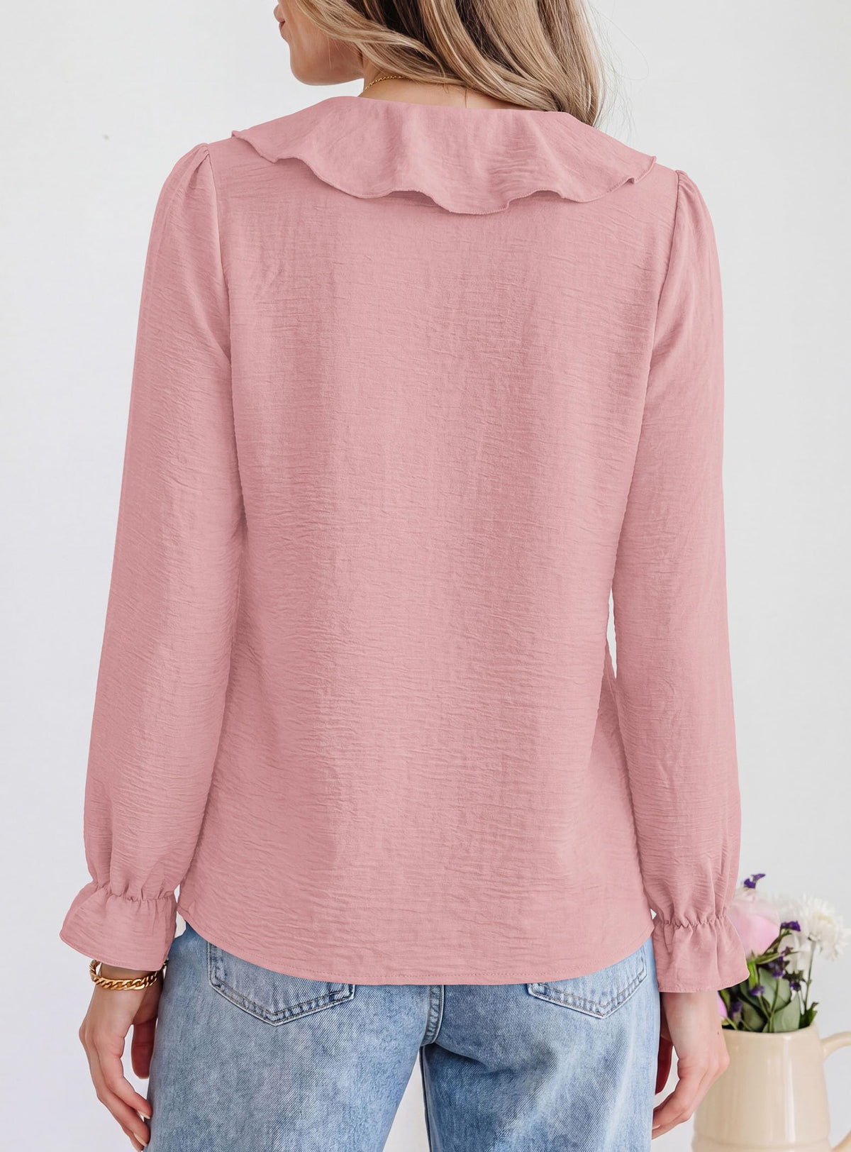 PRETTYGARDEN Women Early Fall Fashion Dressy Casual Blouses