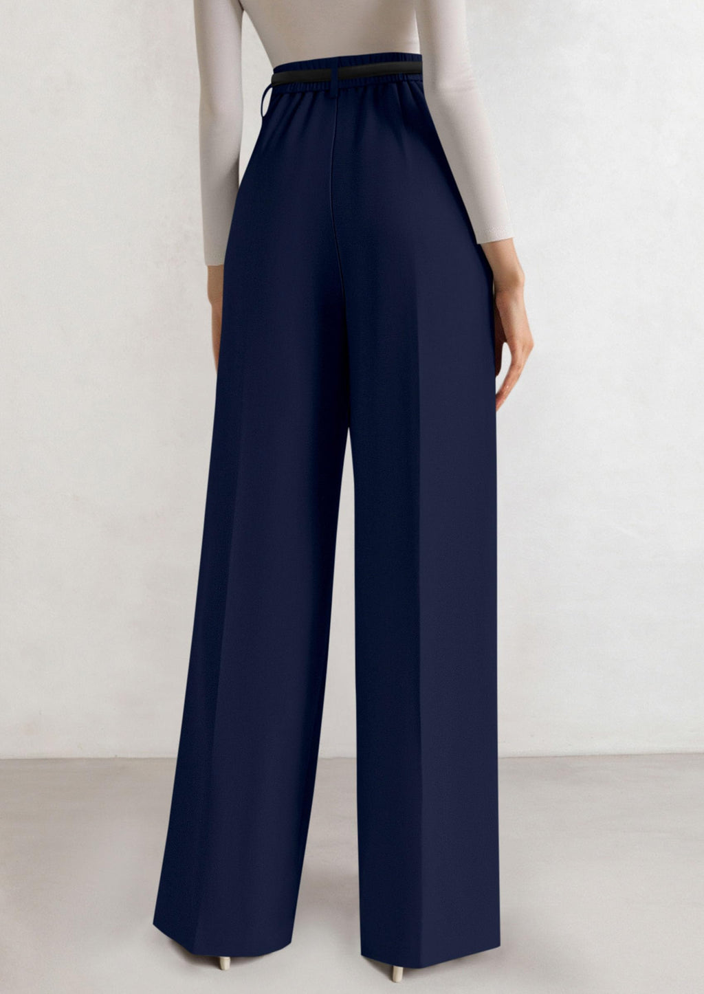 PRETTYGARDEN Womens Wide Leg Dress Pants Business Casual Flowy Work Palazzo Pants High Waisted Slacks Trousers