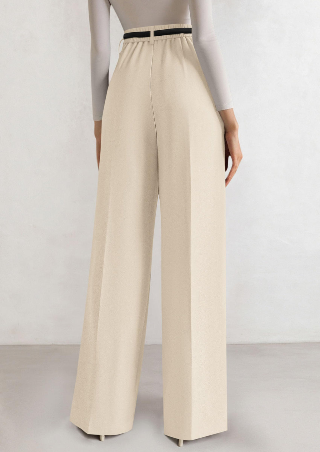 PRETTYGARDEN Womens Wide Leg Dress Pants Business Casual Flowy Work Palazzo Pants High Waisted Slacks Trousers