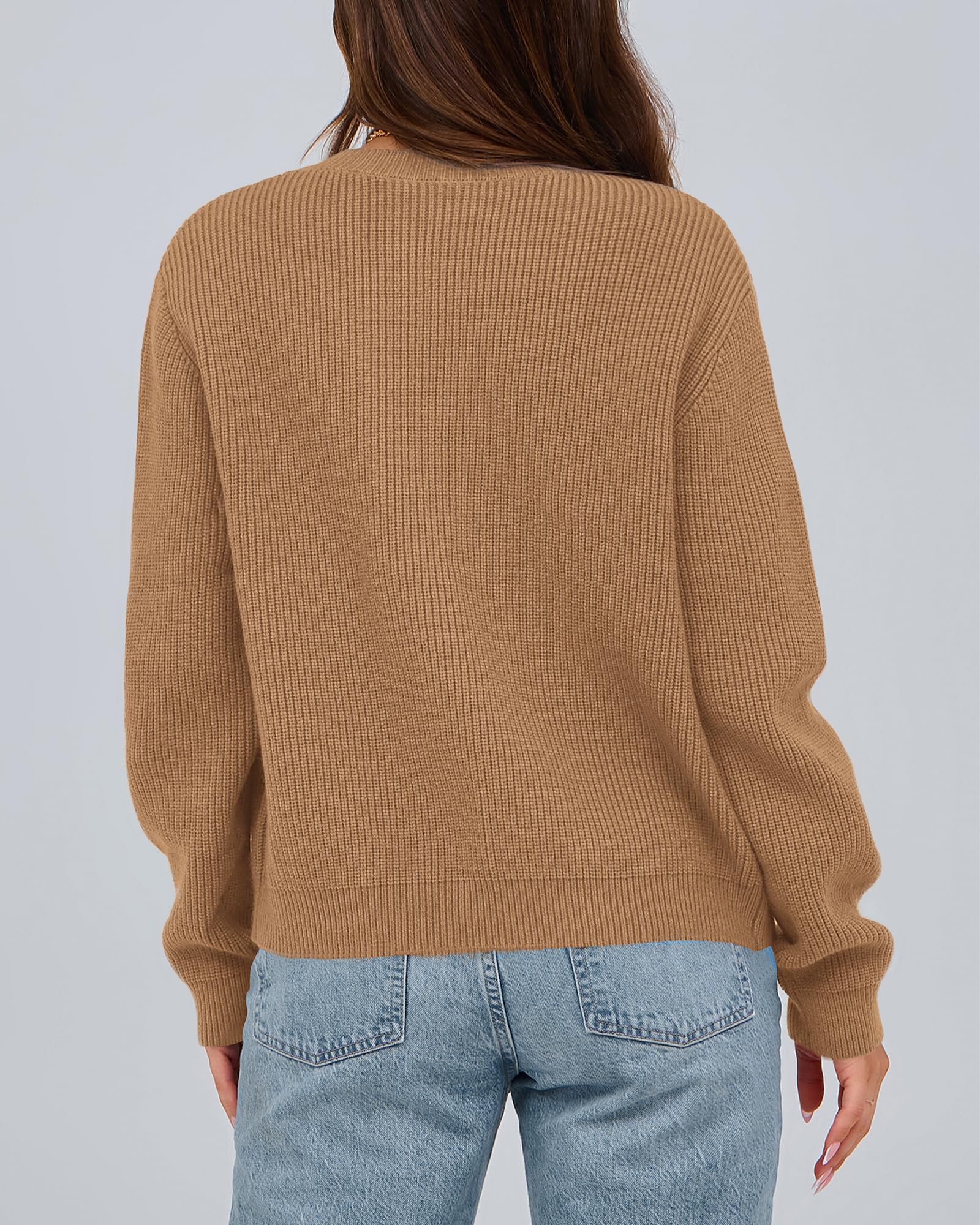 BTFBM Bow Cropped Cardigan Sweaters for Women Fall Winter Open Front Sweater Long Sleeve Button Fashion Spring Clothes