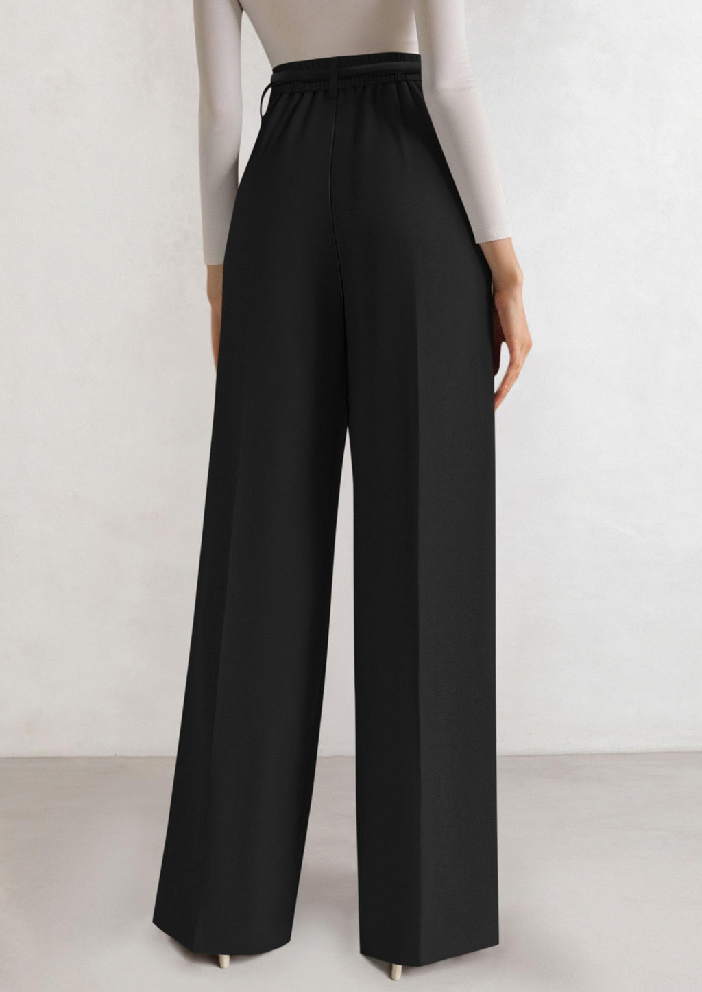PRETTYGARDEN Womens Wide Leg Dress Pants Business Casual Flowy Work Palazzo Pants High Waisted Slacks Trousers