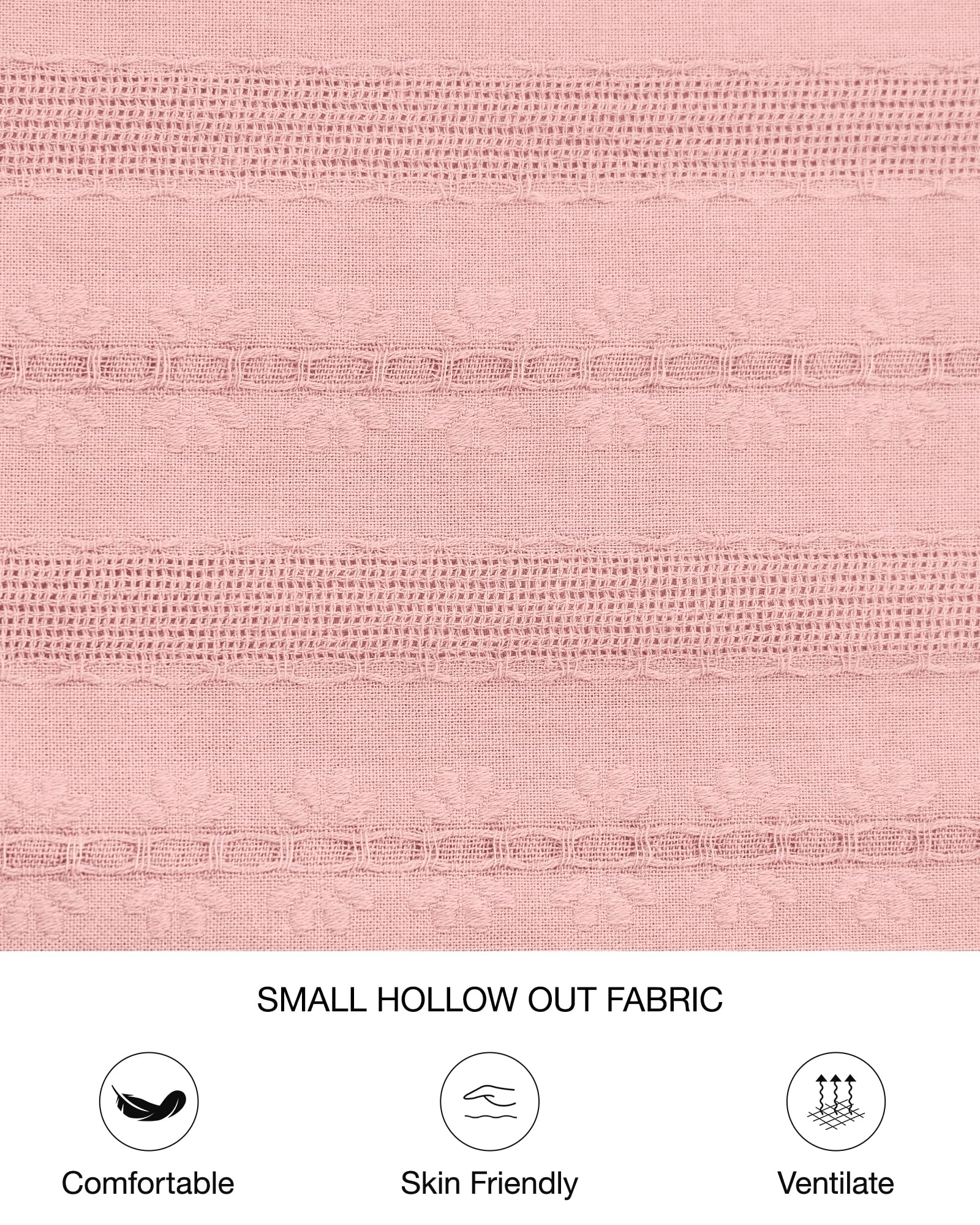 FreshPretty Fall Dresses for Women Casual Long Sleeve V Neck Elastic Waist Lightweight Maxi Wedding Guest Dress Pockets