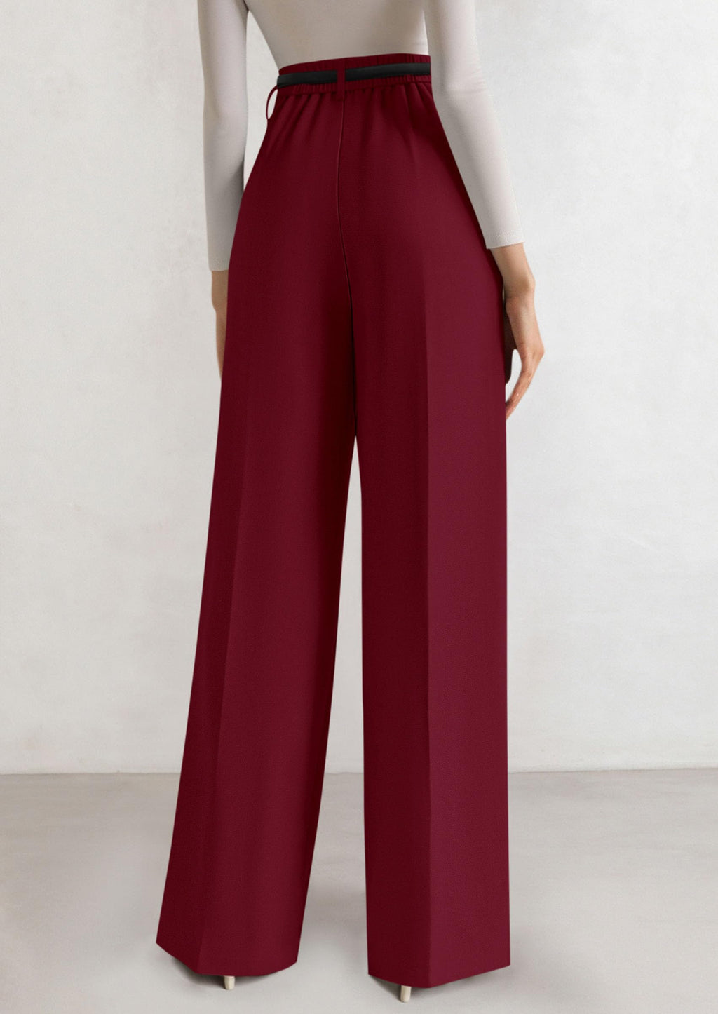 PRETTYGARDEN Womens Wide Leg Dress Pants Business Casual Flowy Work Palazzo Pants High Waisted Slacks Trousers