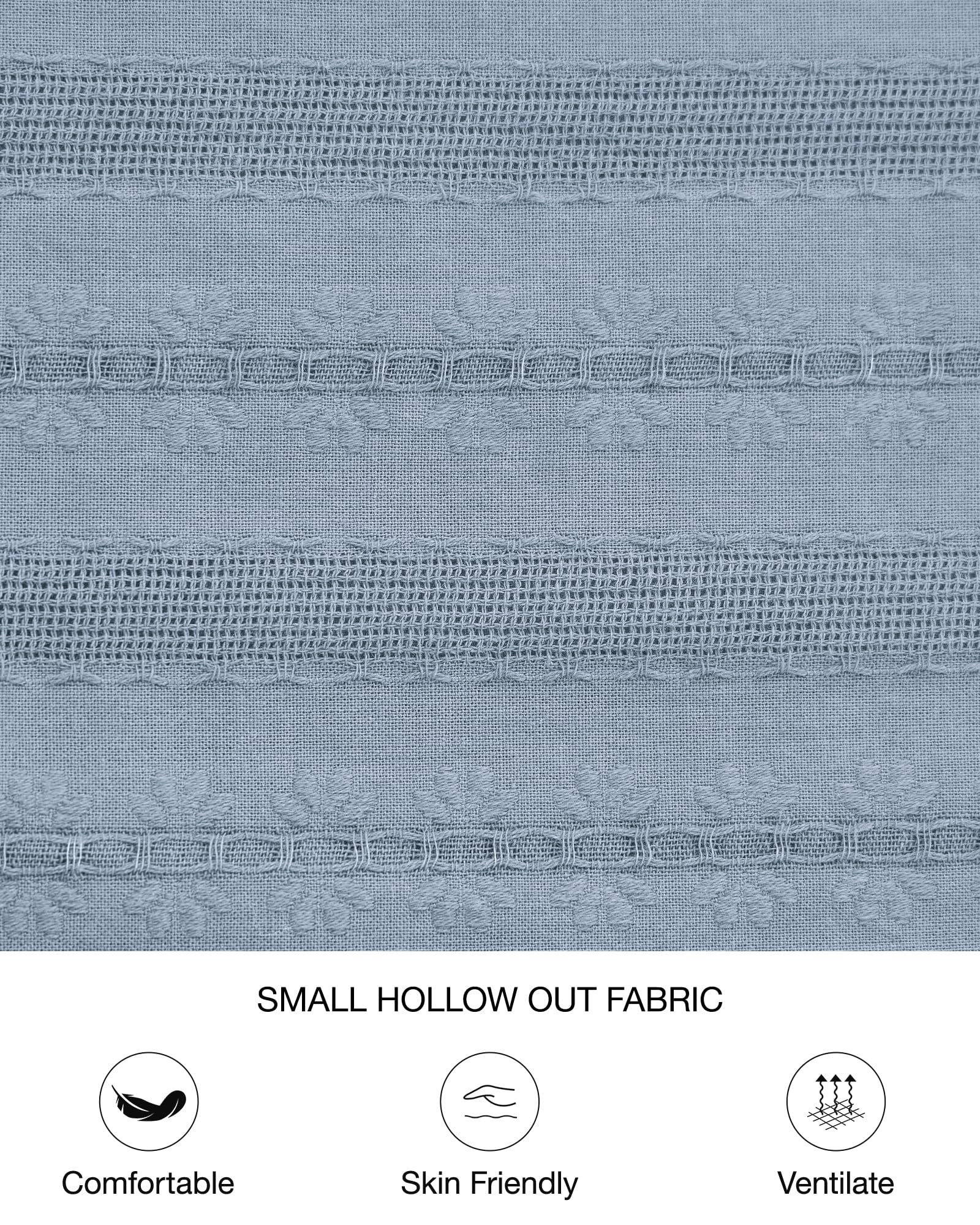 FreshPretty Fall Dresses for Women Casual Long Sleeve V Neck Elastic Waist Lightweight Maxi Wedding Guest Dress Pockets