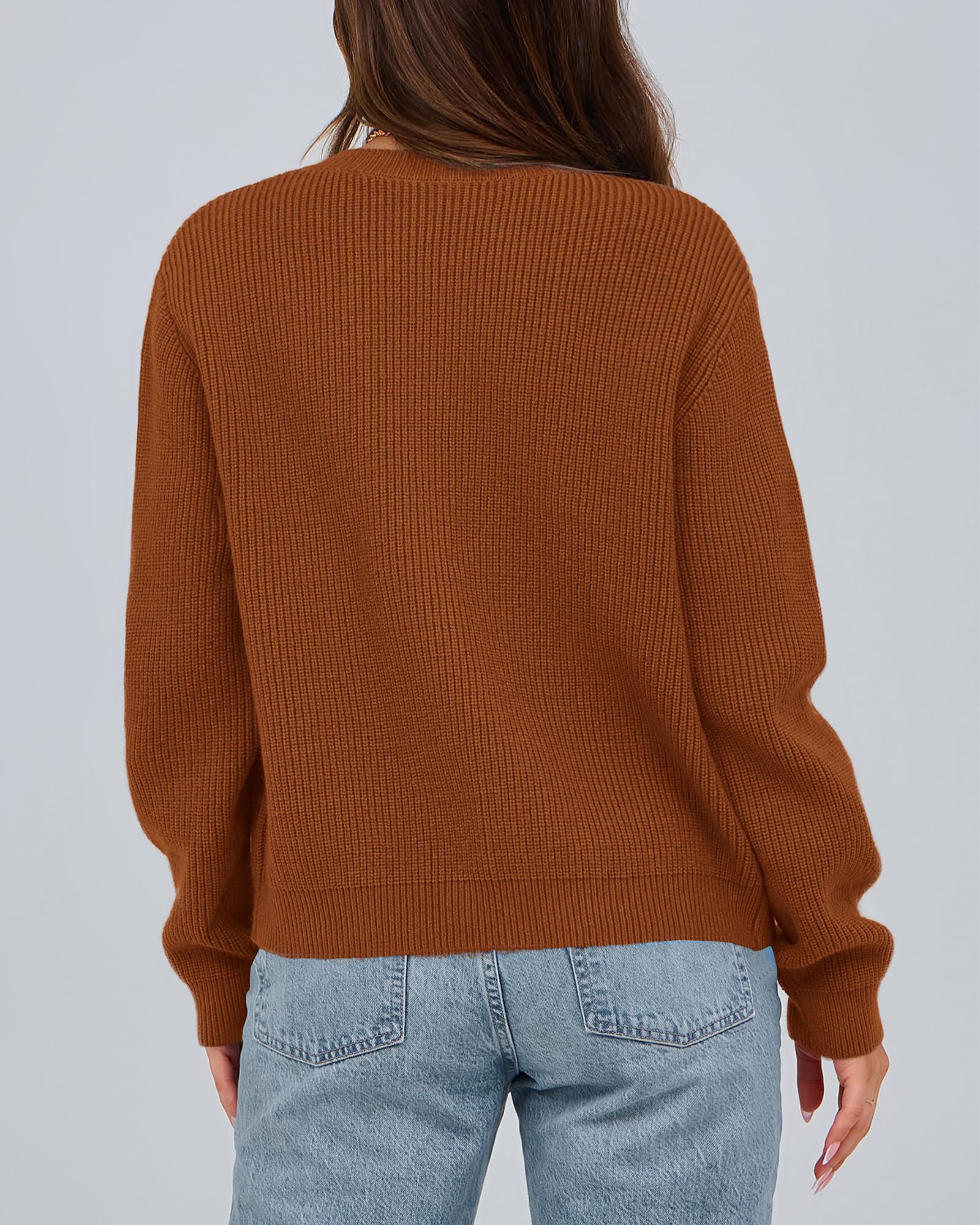 BTFBM Bow Cropped Cardigan Sweaters for Women Fall Winter Open Front Sweater Long Sleeve Button Fashion Spring Clothes