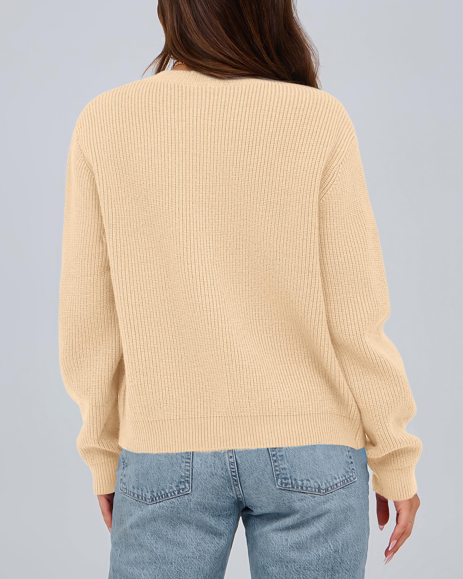 BTFBM Bow Cropped Cardigan Sweaters for Women Fall Winter Open Front Sweater Long Sleeve Button Fashion Spring Clothes