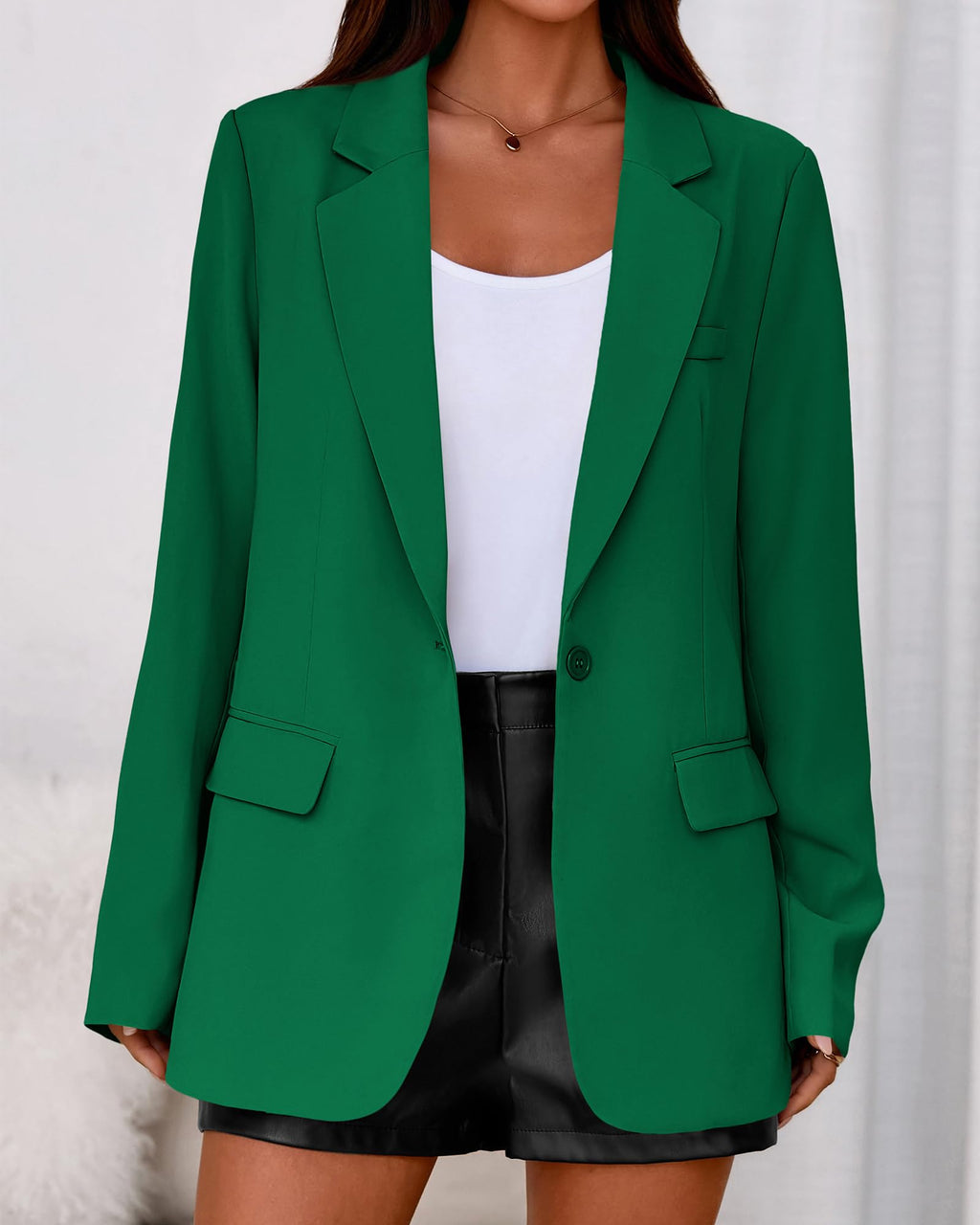 BTFBM Blazers for Women Spring Business Casual Clothes Open Front Oversized Winter Coats Work Office Suit Jackets