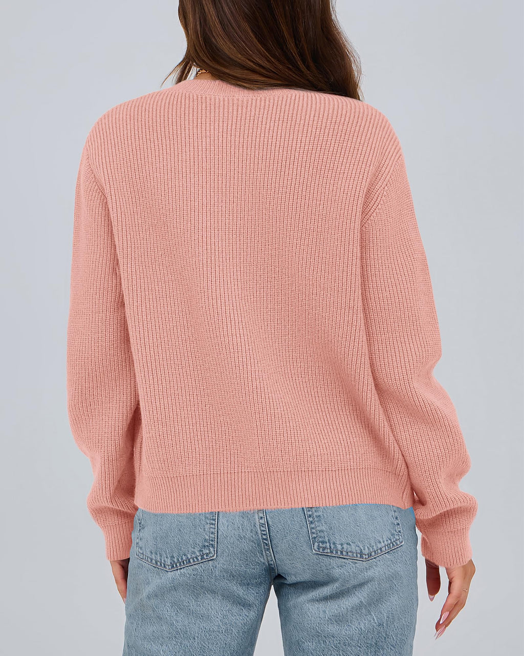 BTFBM Bow Cropped Cardigan Sweaters for Women Fall Winter Open Front Sweater Long Sleeve Button Fashion Spring Clothes