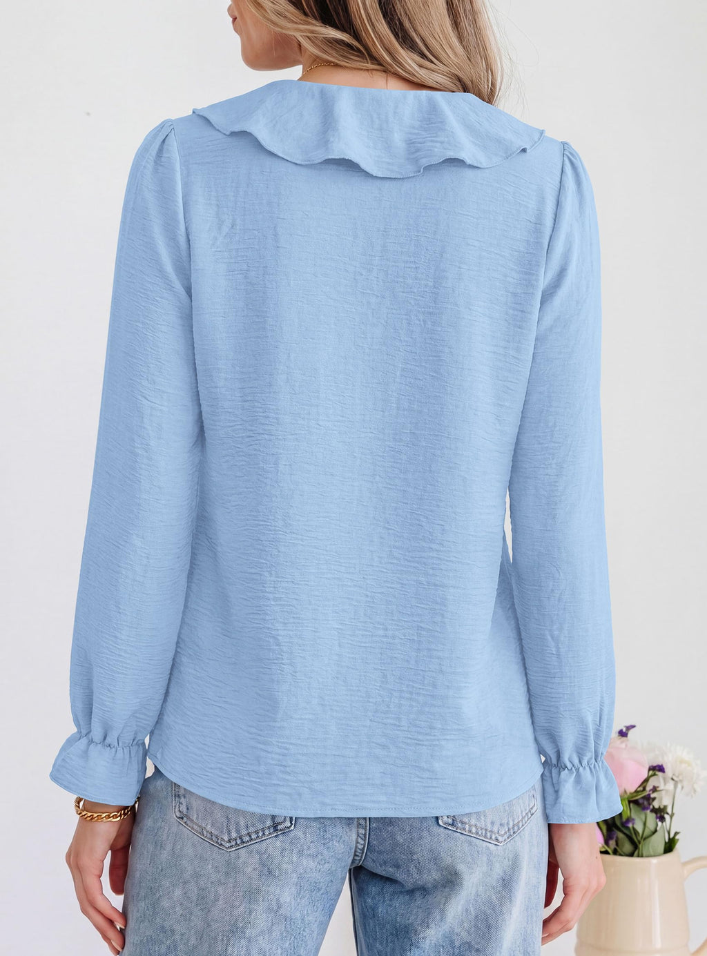 PRETTYGARDEN Women Early Fall Fashion Dressy Casual Blouses
