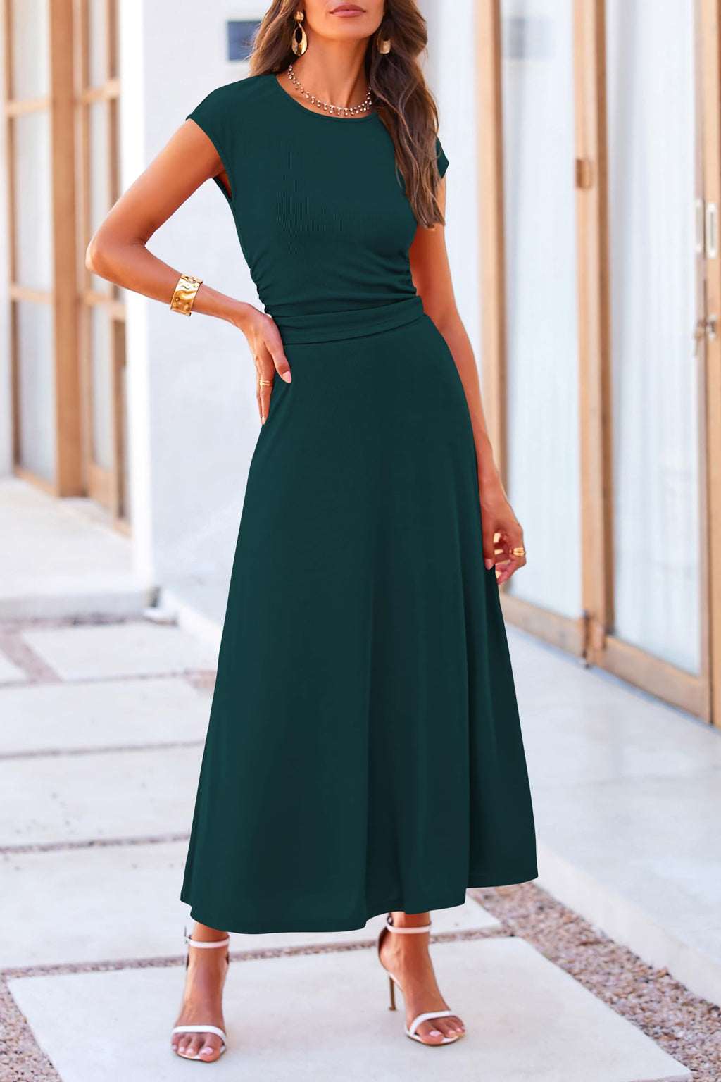 PRETTYGARDEN Two Piece Skirt Set for Women Summer Spring Dressy Casual Knit Travel Vacation Matching Lounge Outfits