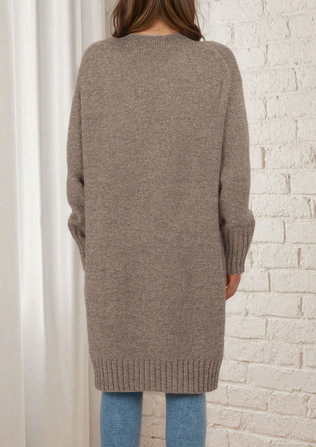 PRETTYGARDEN Fall Long Sleeve Cardigan Sweaters for Women Trendy Winter Open Front Loose Knitted Cardigans with Pockets