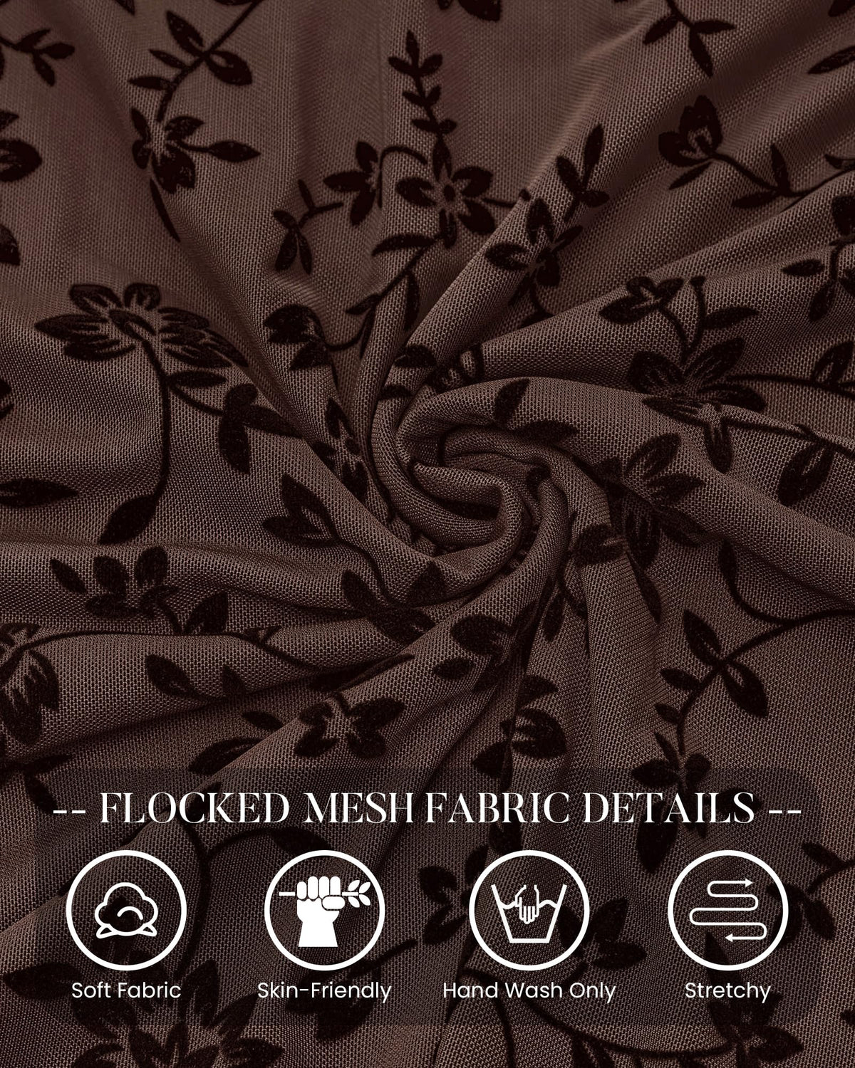 BTFBM Womens Floral Mesh Maxi Skirts Long Tulle Skirt Flowy A Line High Waist Skirts,Velvet-Like Flowers,Flocked Mesh,Double-Layered Skirt,Going Out Outfits,Early Fall Fashion