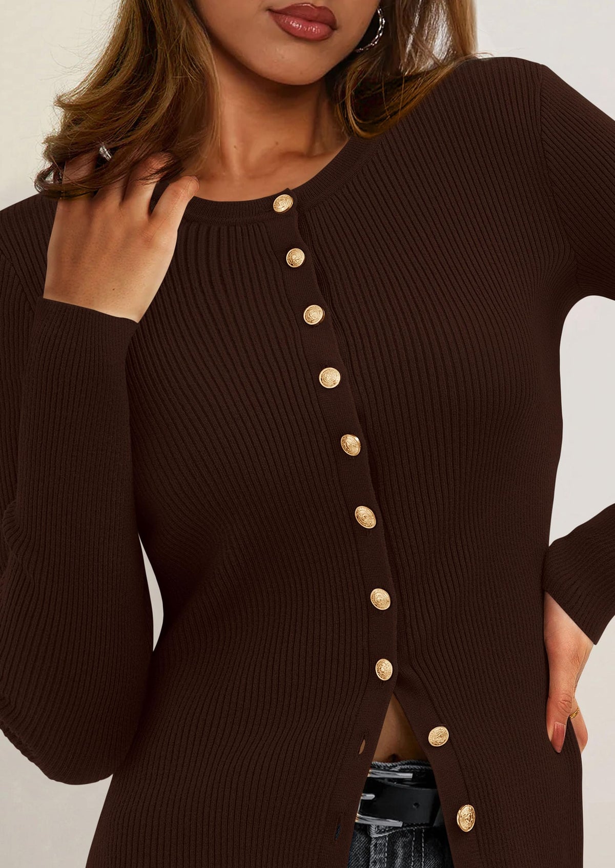 PRETTYGARDEN Women's Fall Lightweight Cardigan Sweaters
