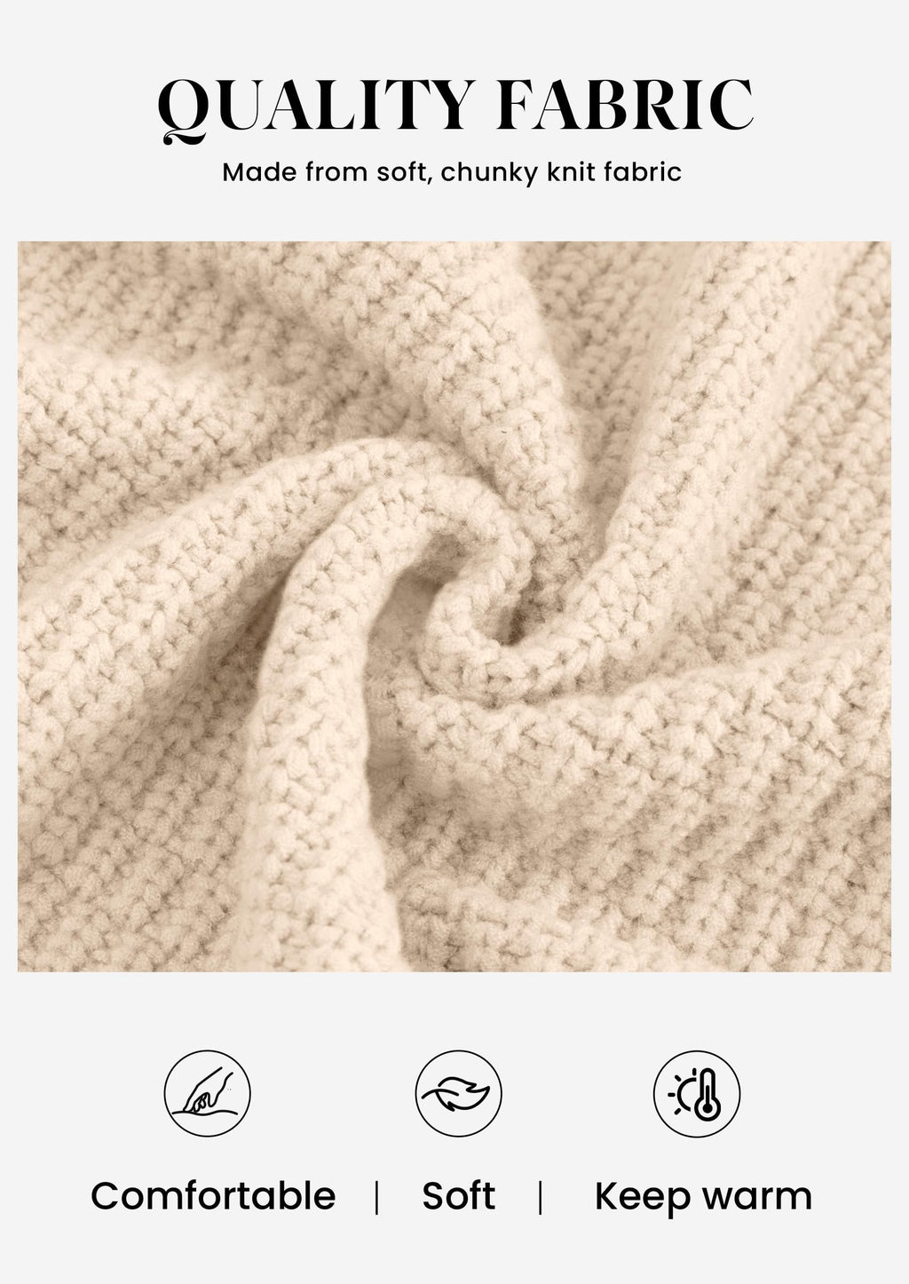 PRETTYGARDEN Women's Fall Cardigan Open Front Chunky Sweaters