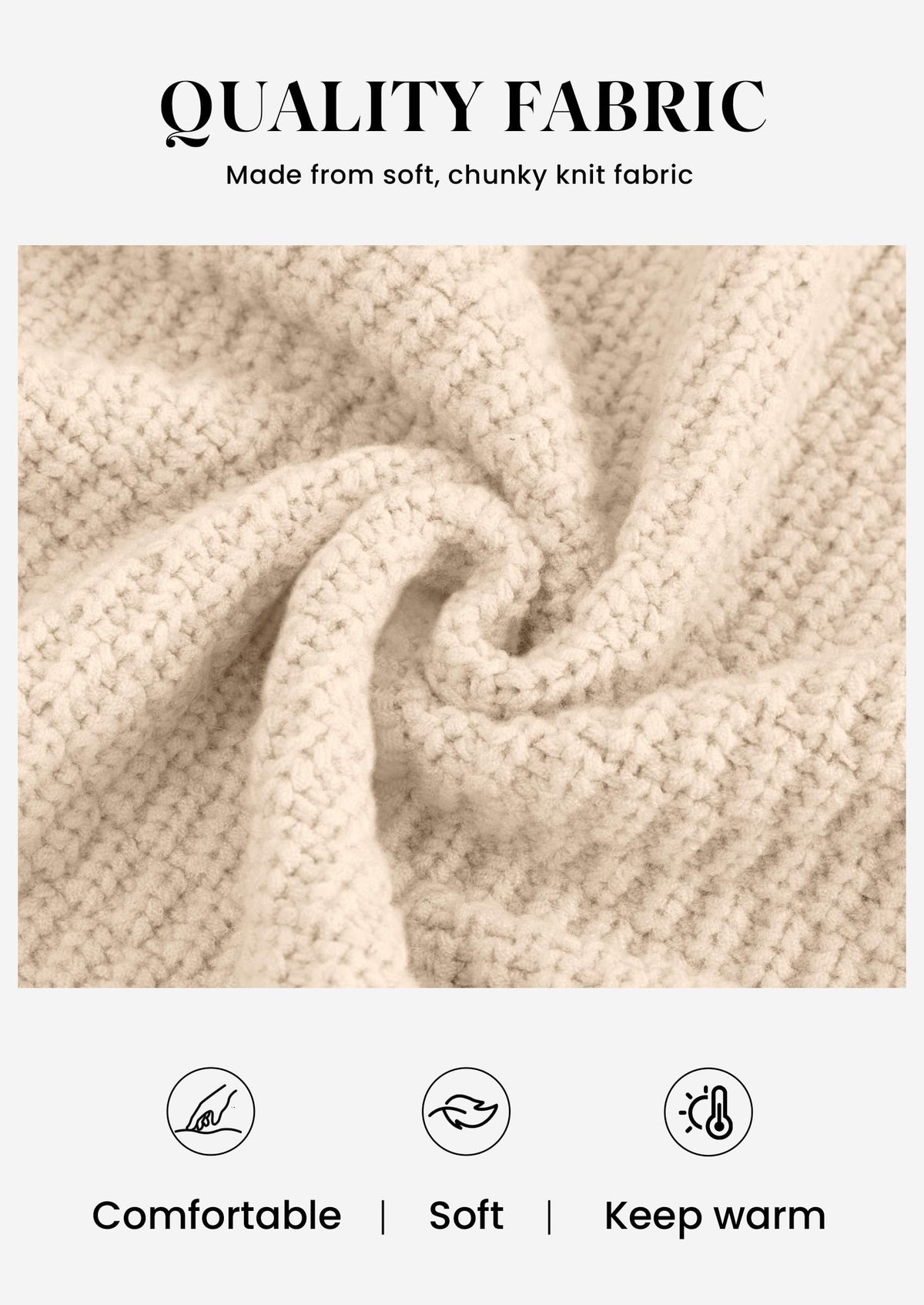 PRETTYGARDEN Women's Fall Cardigan Open Front Chunky Sweaters