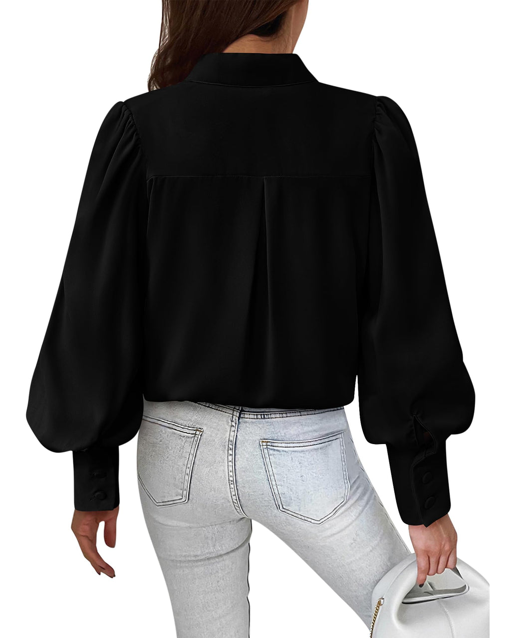 BTFBM Women Fashion Button Down Shirts V Neck Boho Printed Long Sleeve Blouses Dressy Casual Spring Fall Tops