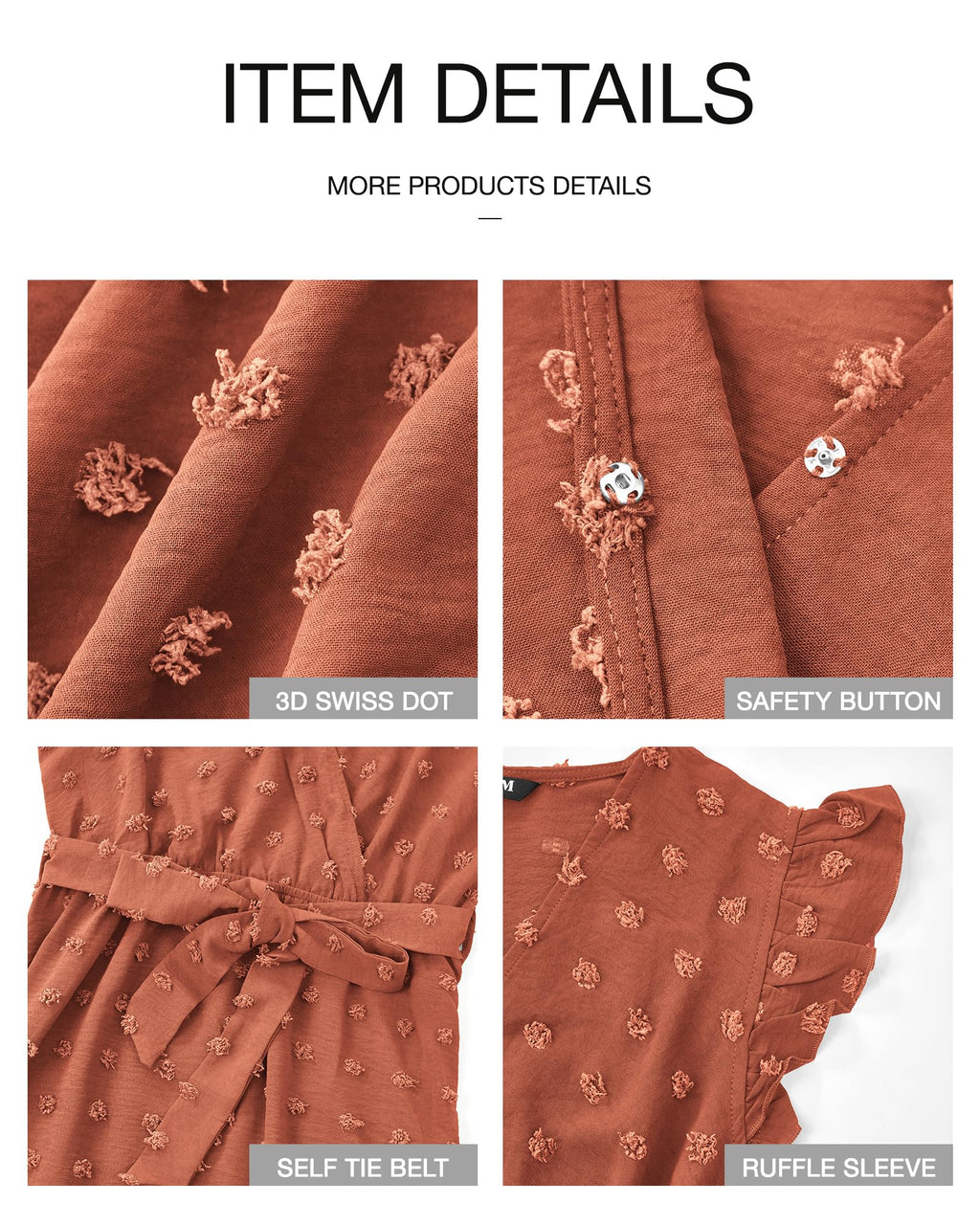 FreshPretty Women V Neck Summer Dress Cap Sleeve Swiss Dot Boho Flowy Ruffle Slit Beach Party Long Maxi Cocktail Dresses