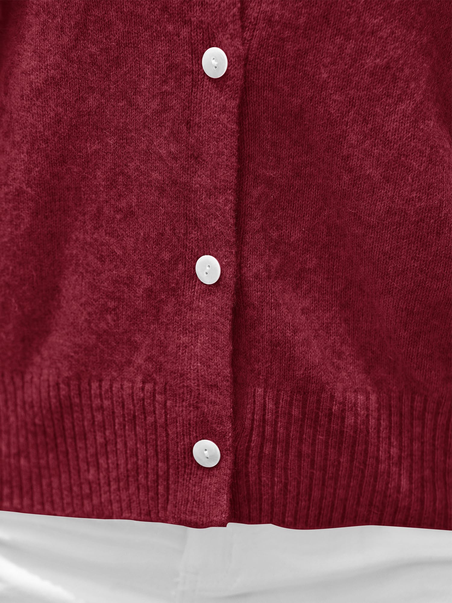 BTFBM V Neck Cardigan Sweaters for Women 2026 | Long Sleeve Knit Sweater, Button Down Shrug Tops, Open Front, Lightweight Cardigans, Business Casual Outfits,Fall Winter Clothing