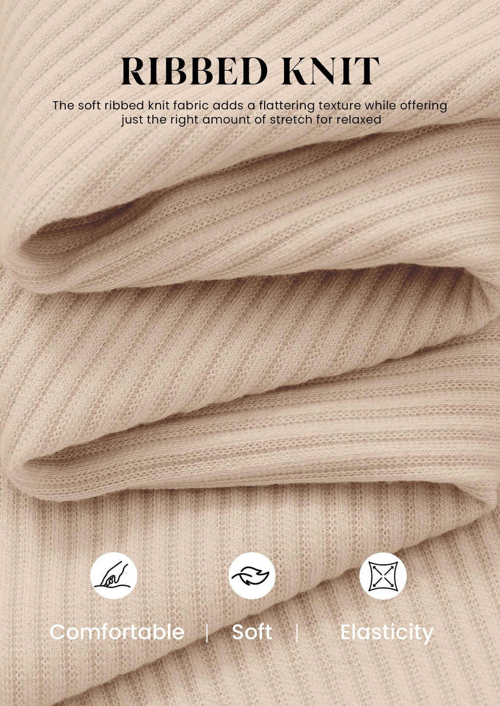 PRETTYGARDEN Sweatsuits Women 2 Piece Airport Travel Outfits | Ribbed Knit Lounge Sets, Casual Athleisure Wear, Matching Long Sleeve Shirts & Wide Leg Pants Pockets, Fall Winter Clothes
