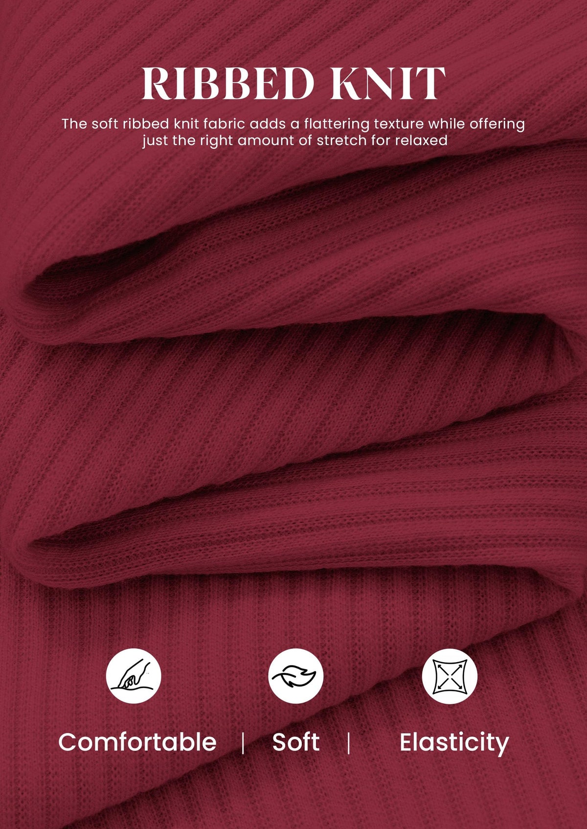 PRETTYGARDEN Sweatsuits Women 2 Piece Airport Travel Outfits | Ribbed Knit Lounge Sets, Casual Athleisure Wear, Matching Long Sleeve Shirts & Wide Leg Pants Pockets, Fall Winter Clothes