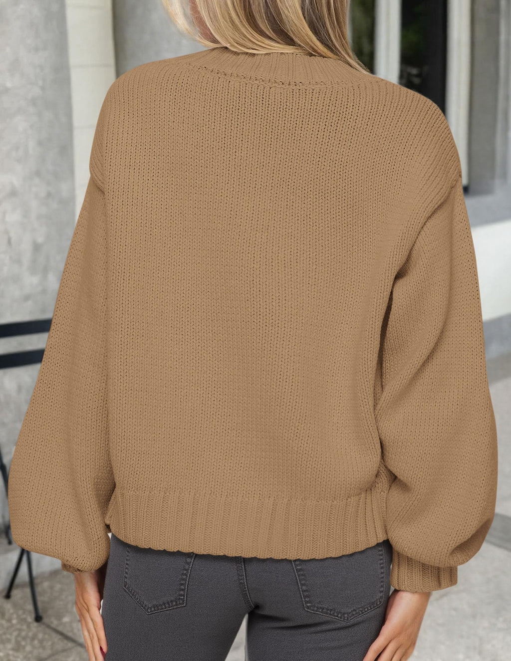 PRETTYGARDEN Women's Winter Cardigan Sweaters Trendy Chunky Knit Long Sleeve Button Up Casual Warm Fall Jackets Coats