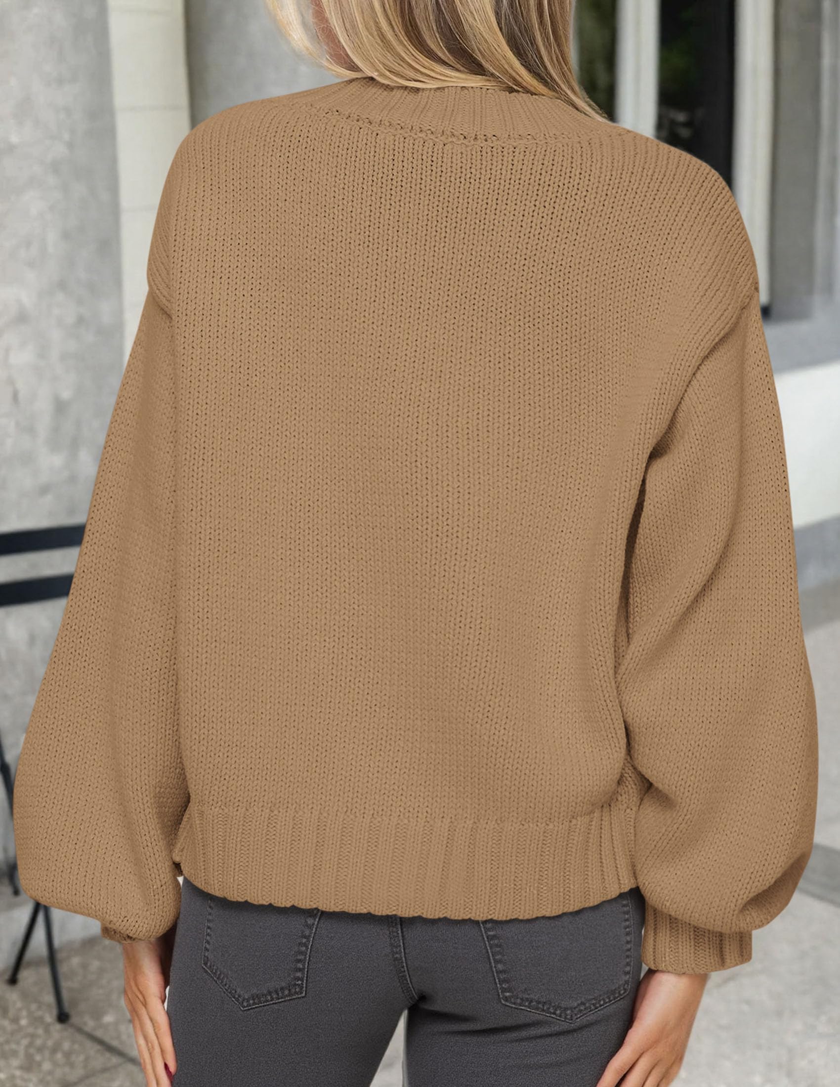 PRETTYGARDEN Women's Winter Cardigan Sweaters Trendy Chunky Knit Long Sleeve Button Up Casual Warm Fall Jackets Coats