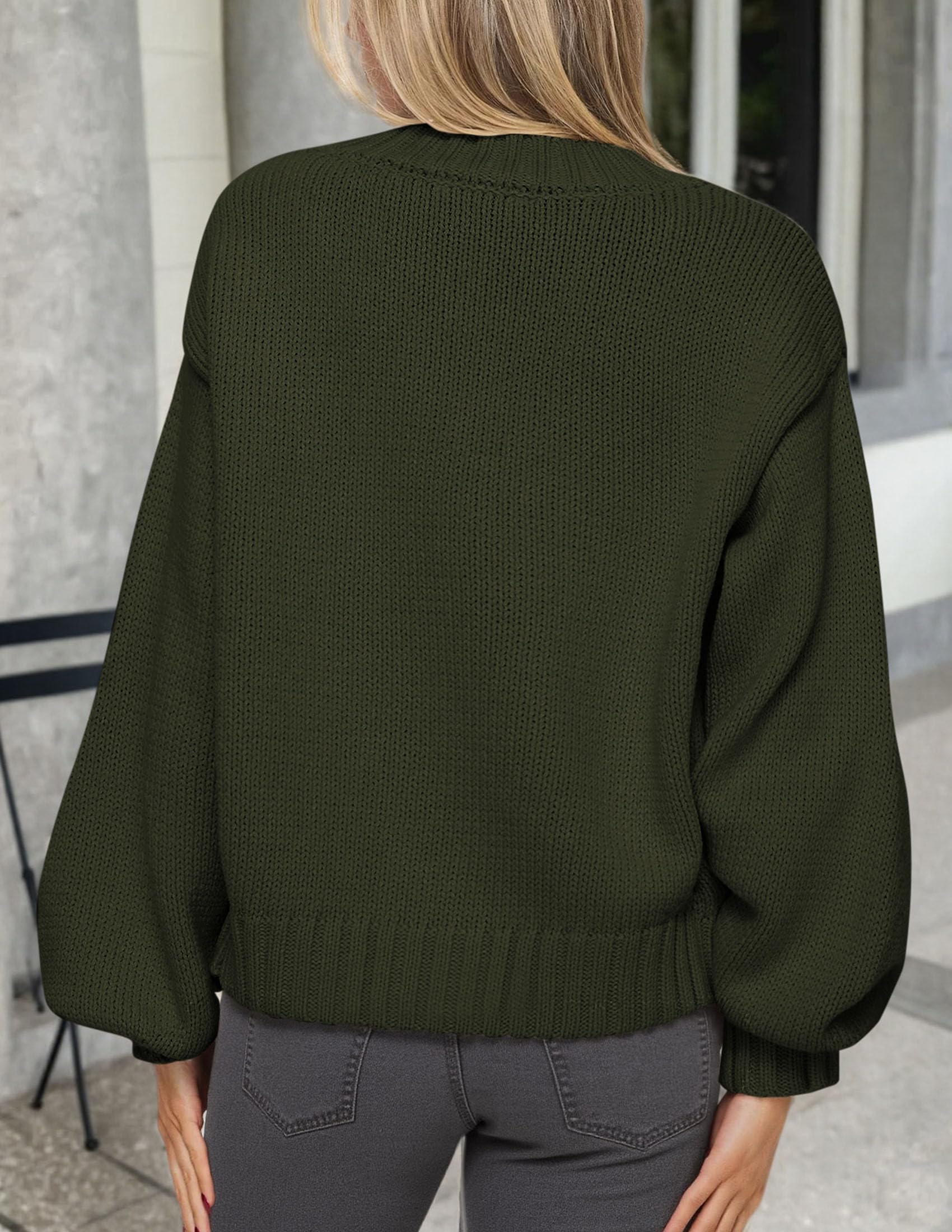 PRETTYGARDEN Women's Winter Cardigan Sweaters Trendy Chunky Knit Long Sleeve Button Up Casual Warm Fall Jackets Coats