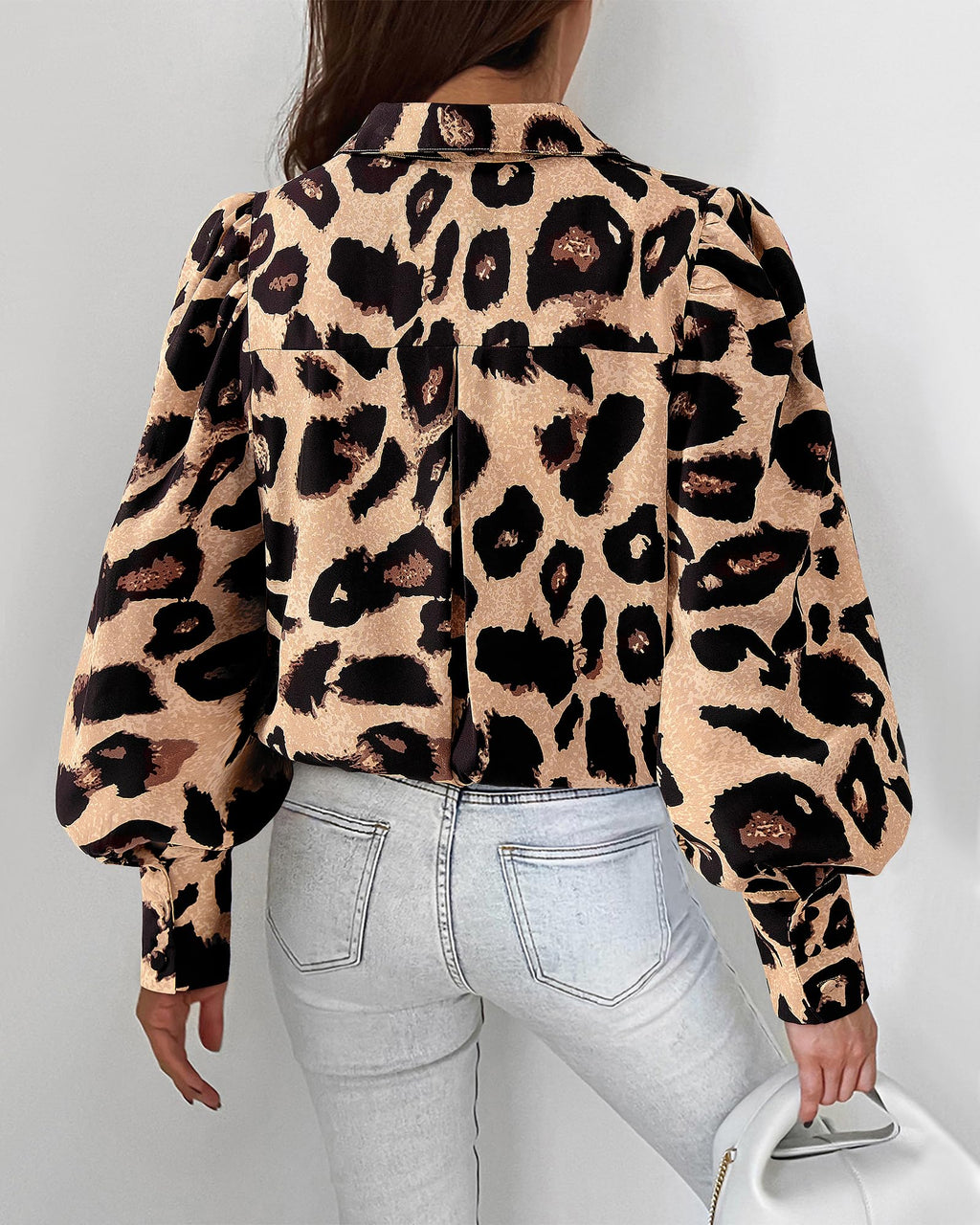 BTFBM Women Fashion Button Down Shirts V Neck Boho Printed Long Sleeve Blouses Dressy Casual Spring Fall Tops