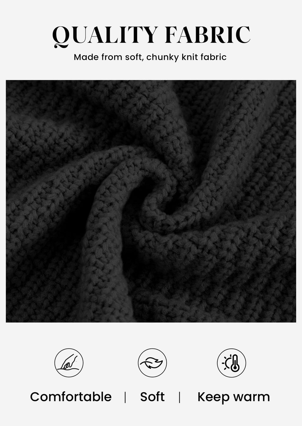PRETTYGARDEN Women's Fall Cardigan Open Front Chunky Sweaters