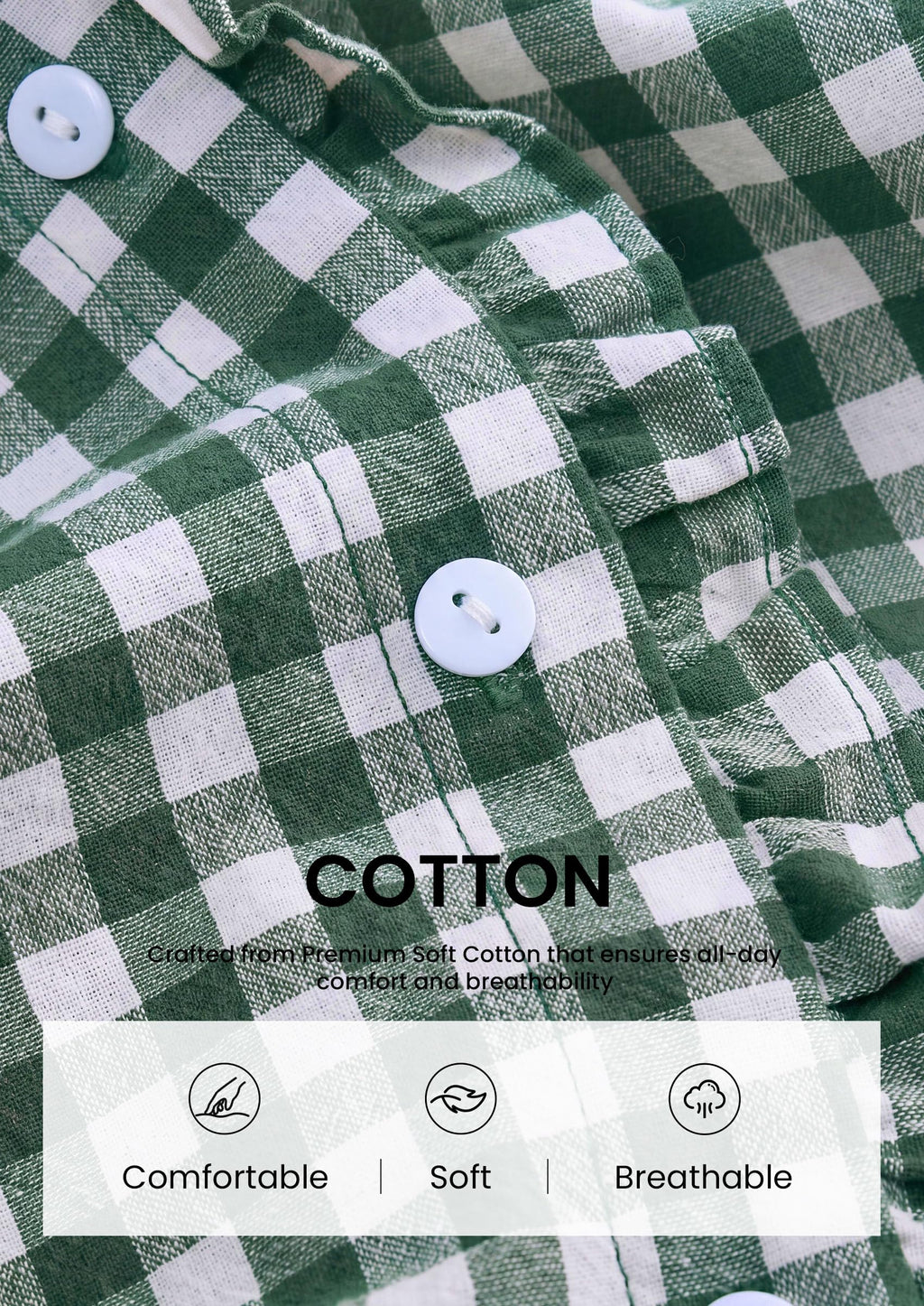 PRETTYGARDEN Womens Long Sleeve Button Down Shirts | Soft Cotton Fabric, Fashion Plaid Shirt, Basic Collared V Neck, Work Business Casual Blouses, 2026 Fall Trendy Outfits