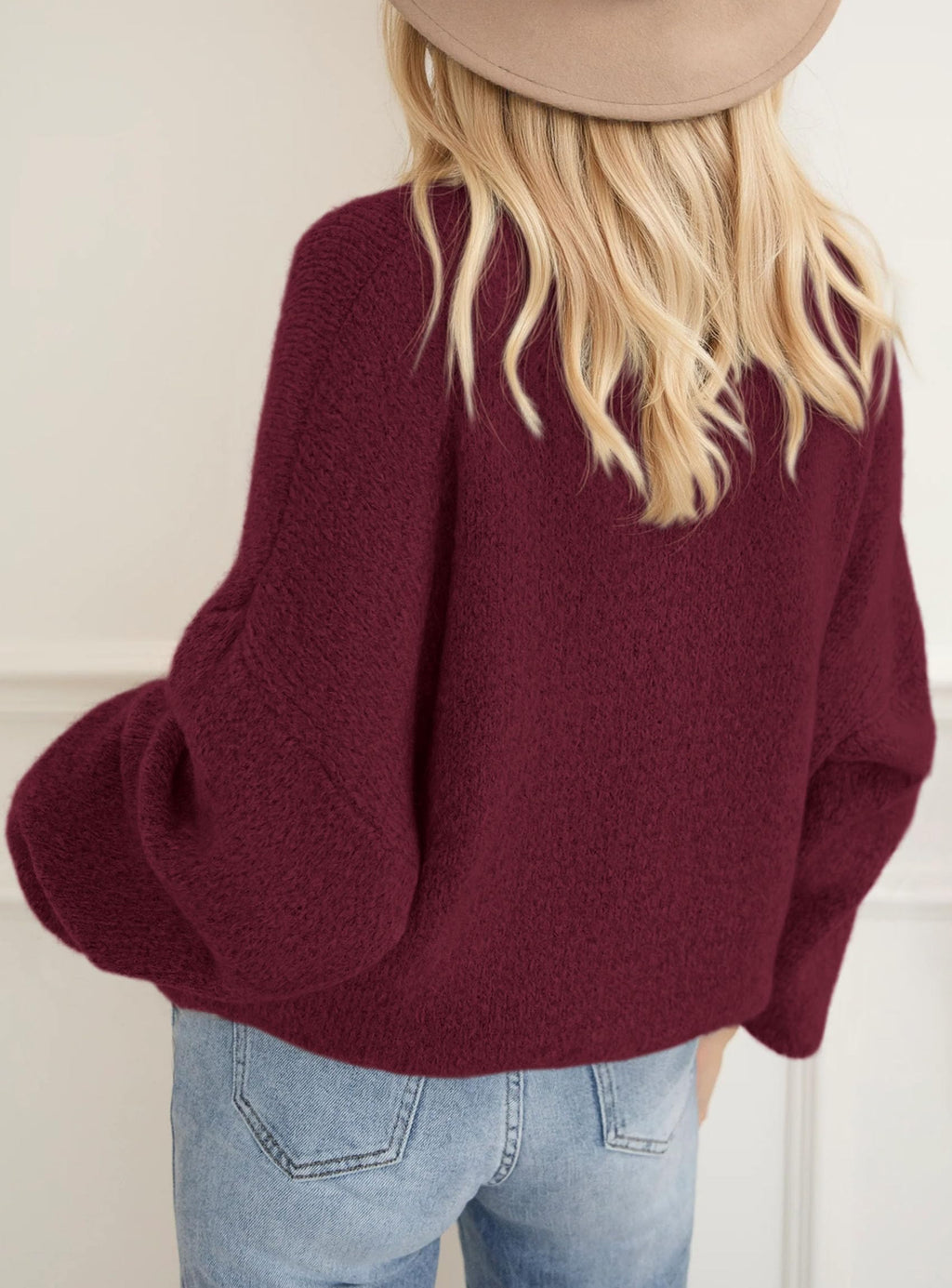 PRETTYGARDEN Women's Fall Oversized Sweaters Dressy Casual Long Sleeve Chunky Knit Winter Pullover Tops 2026 Holiday Outfits