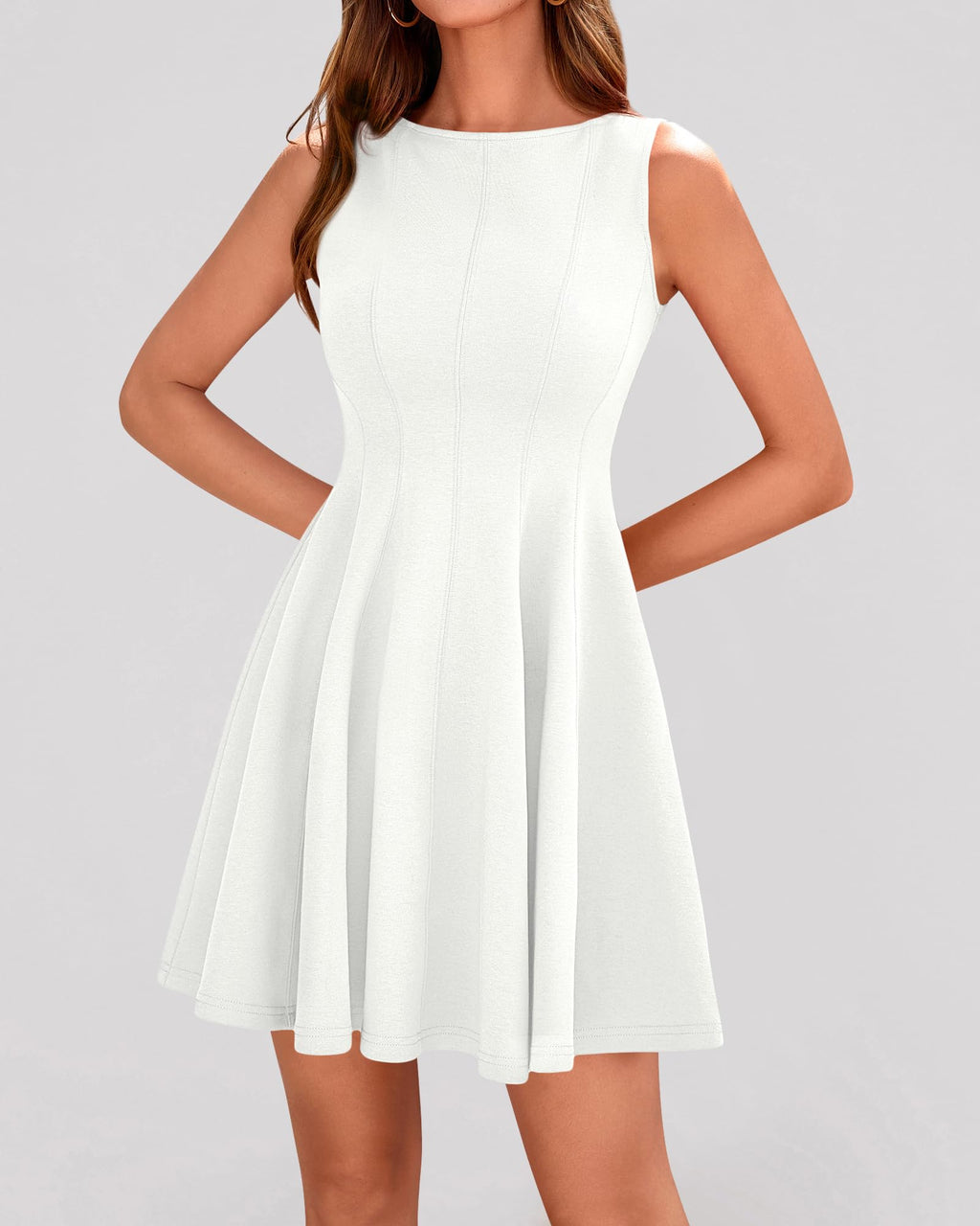 BTFBM Spring Dresses for Women Elegant Classy A Line Casual Graduation Business Work Party Cocktail Short Dress