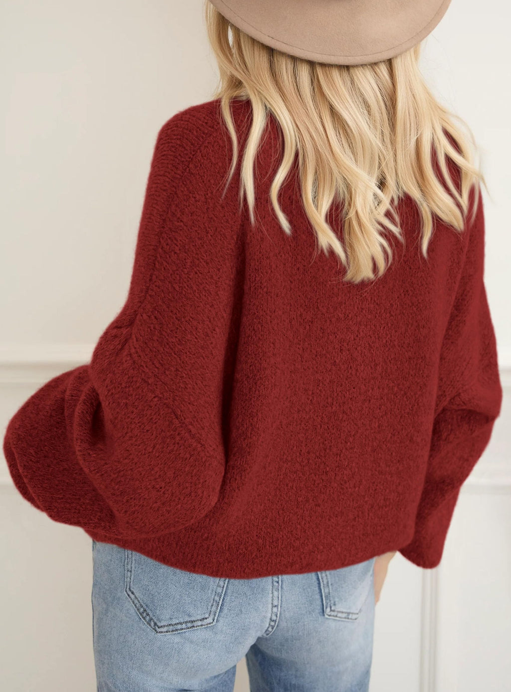 PRETTYGARDEN Women's Fall Oversized Sweaters Dressy Casual Long Sleeve Chunky Knit Winter Pullover Tops 2026 Holiday Outfits