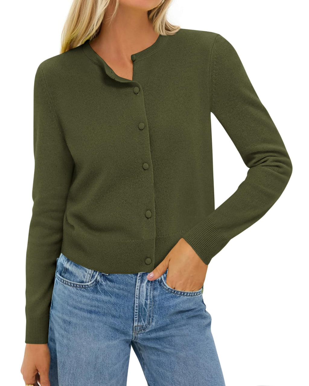 BTFBM Cardigan Sweaters for Women Lightweight Sweater Button Down Casual Knit Shrugs Tops Spring Fashion Clothing